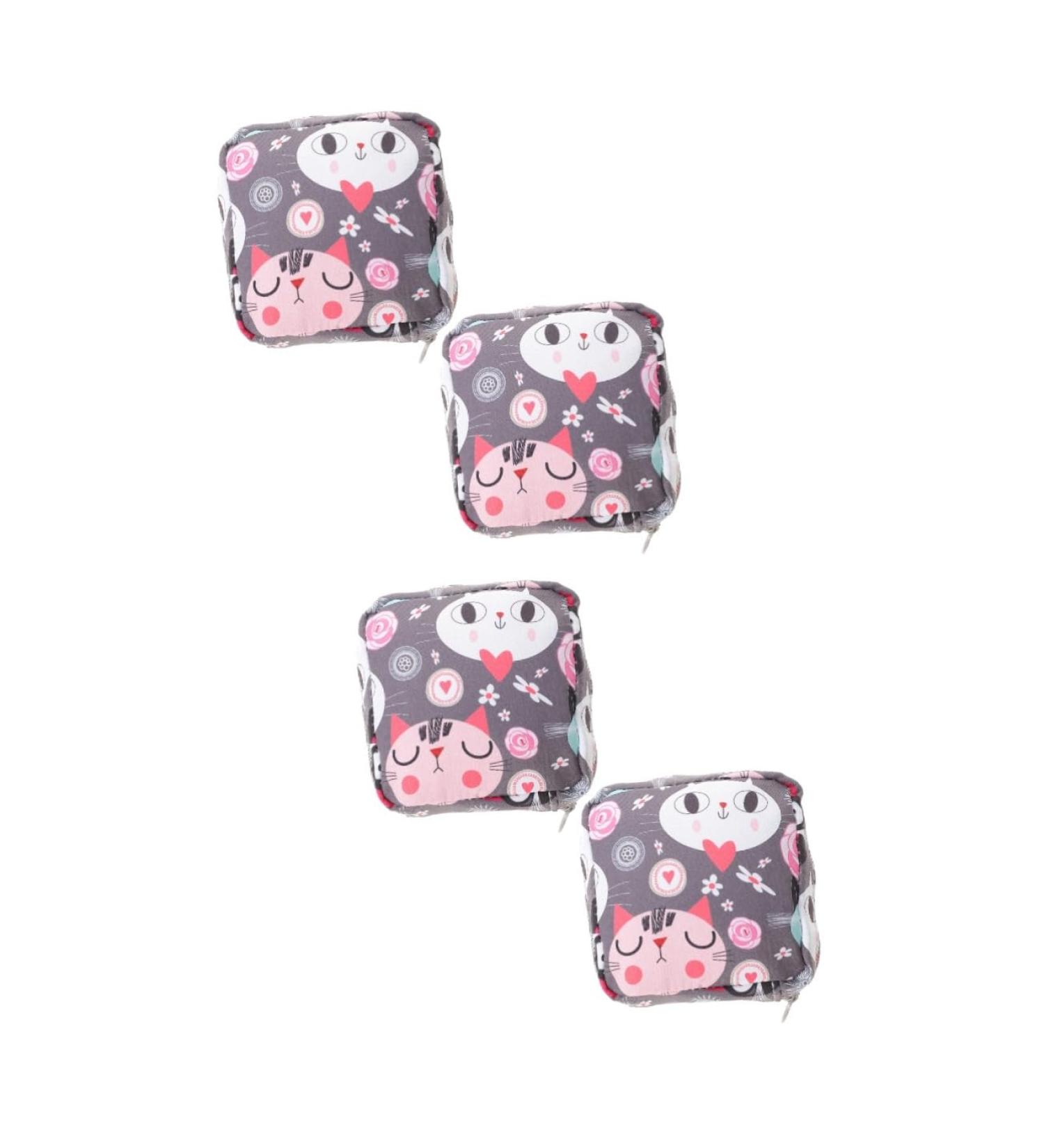 Lurrose 4-Piece Aunt's Towel Storage Bags with Zip Pocket - Menstrual Tape Holder & Breastfeeding Inserts - Durable Polyester Storage Solution for Students - Buy Online on GoSupps.com