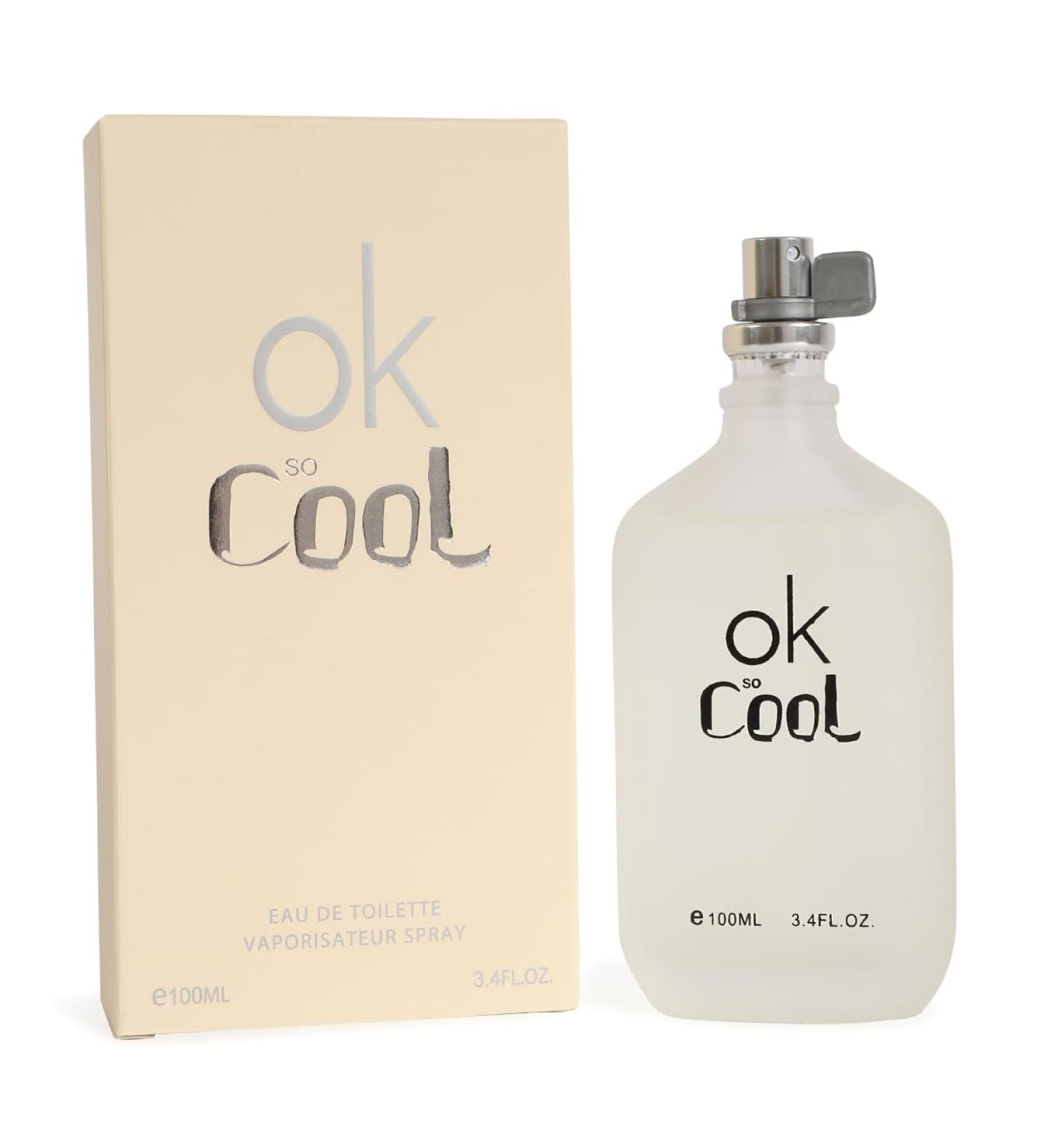 EBC PERFUME Ok So Cool Spray Cologne - Eau De Toilette for Men - 3.4 fl.oz