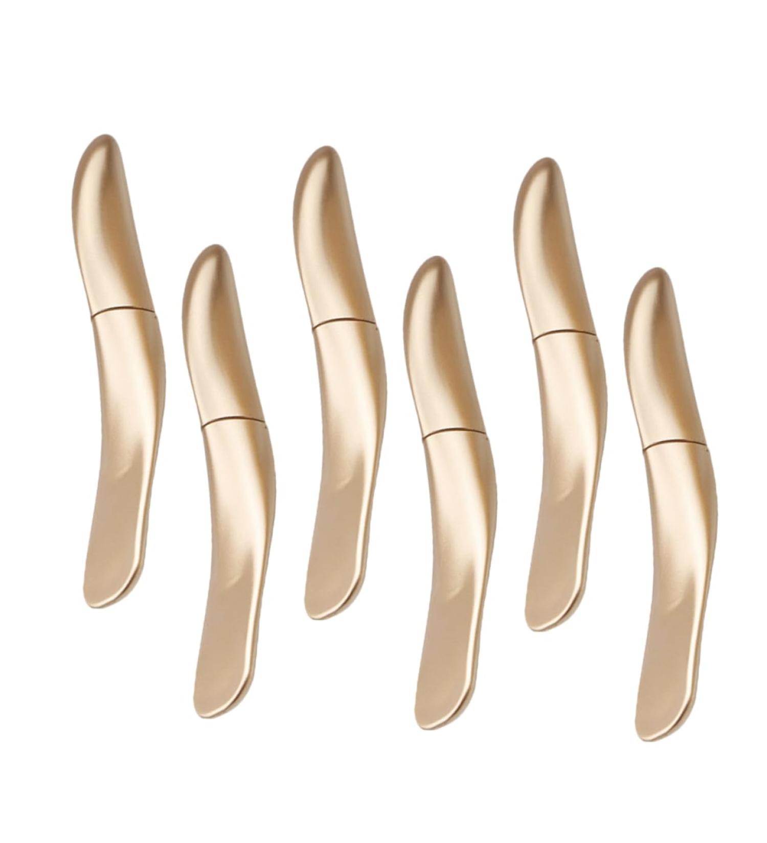 WOONEKY 18 Pcs Eyeliner Empty Tube Empty Eyeliner Tube Mascara Tubes Lash Liquid Tube Gloss Wands Golden Abs - Buy Online on GoSupps.com