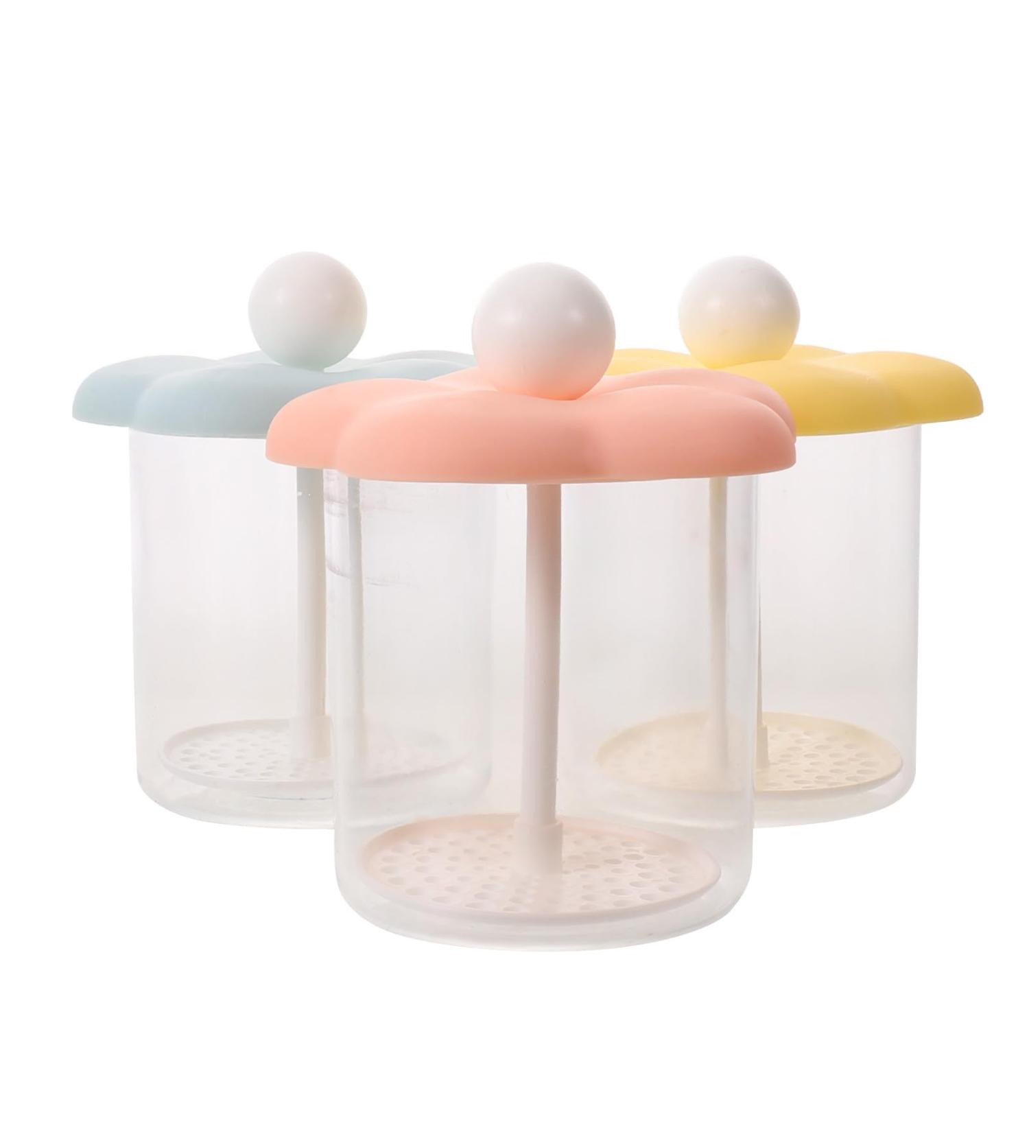 Ensemble de 3 appareils pour mousse nettoyante : Gobelet mousseur pour nettoyant visage - Outil moussant manuel pour les soins de la peau - Mousseur savon pour la maison et les dortoirs - Buy Online on GoSupps.com