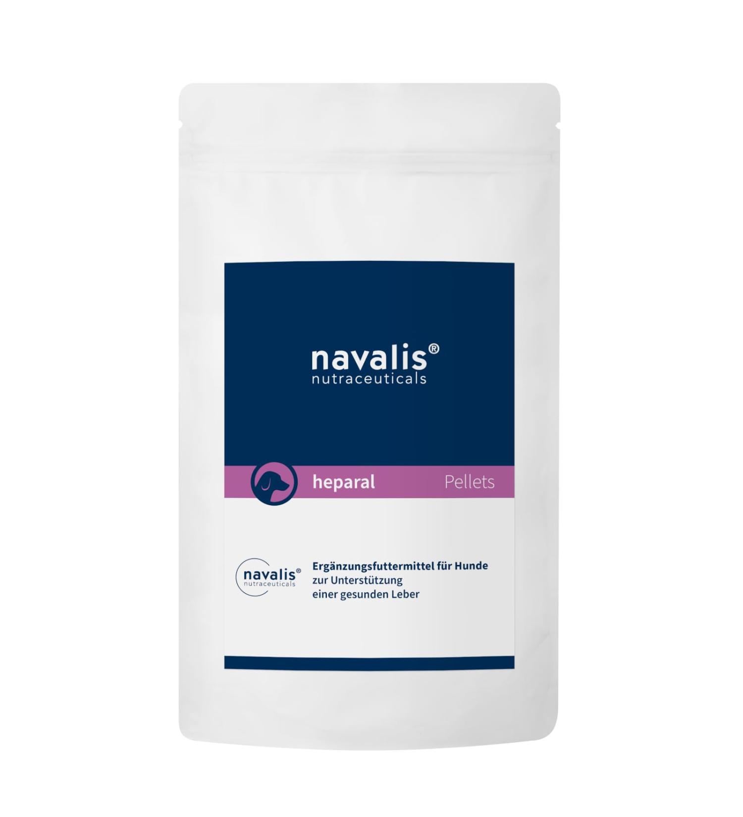 Navalis Heparal Dog Pellets 360g | Liver Support Supplement for Dogs | Promote Liver Function & Regeneration - Buy Online on GoSupps.com
