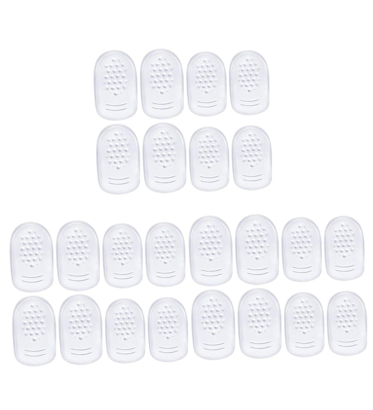 Mobestech 12 Pairs Self-Adhesive Heel Pads - Transparent Gel Insoles for Women s High Heels & Boots - Comfort & Protection for Clear Heels - Buy Online on GoSupps.com