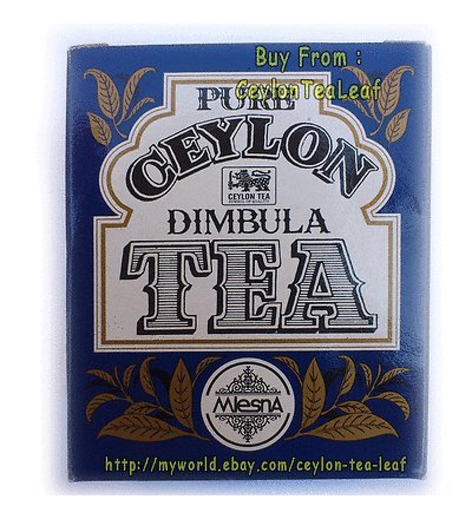 Mlesna Dimbula Pure Ceylon Broken Orange Pekoe Black Tea 100g from Sri Lanka GH#(leavla NHGIR8934324876