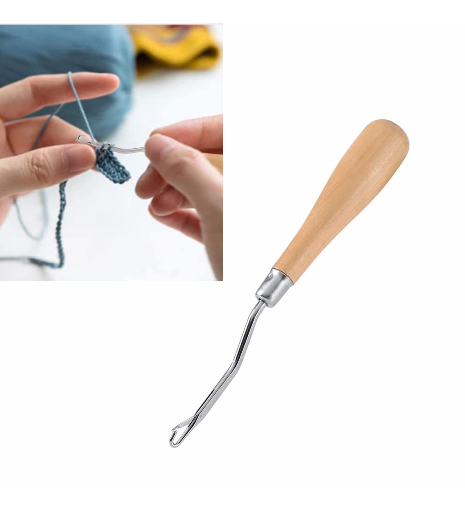 Wooden Handle Crochet Latch Hook Needle for Dreadlocks - Set of 3 - Buy Online on GoSupps.com