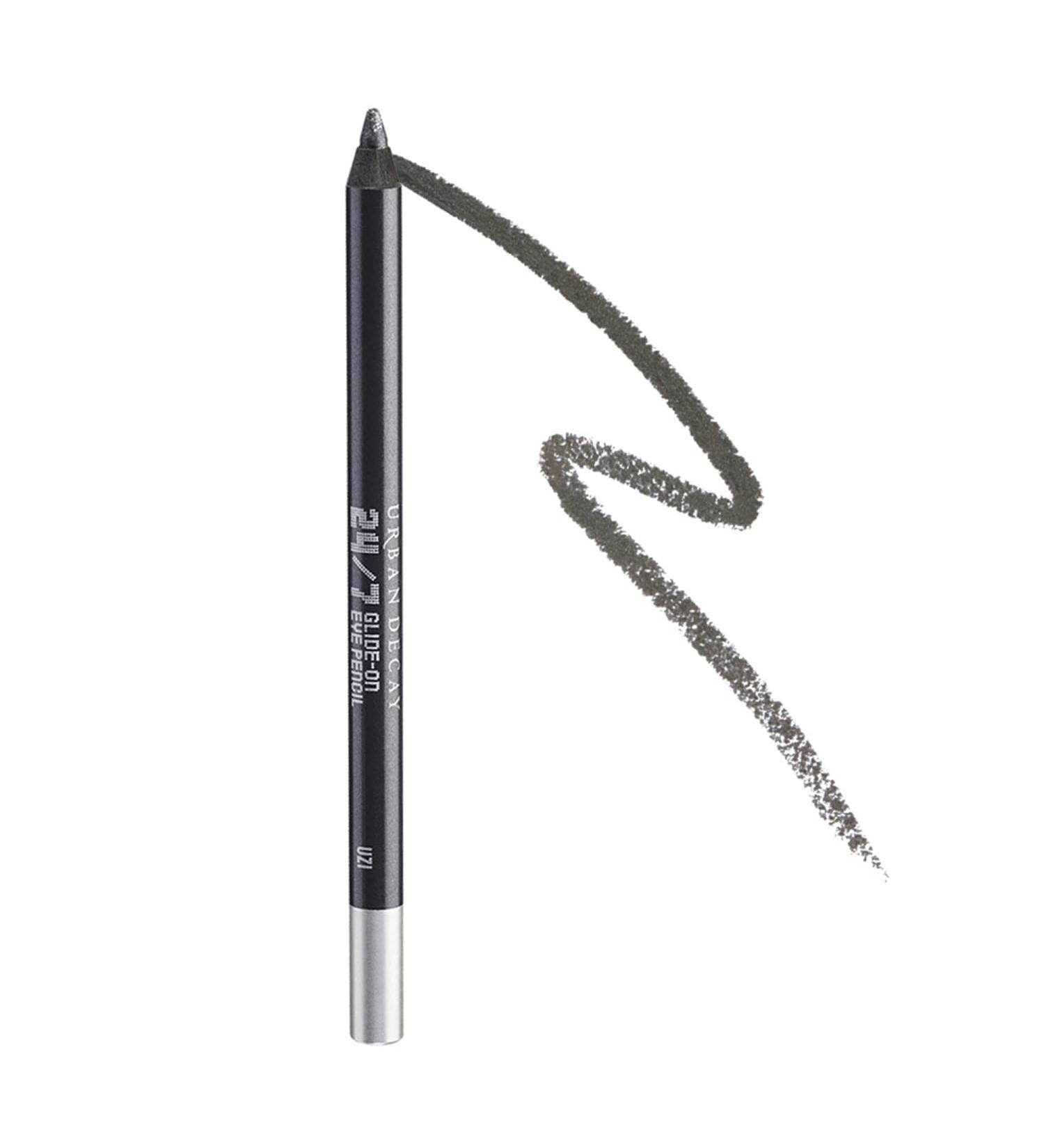 Urban Decay 24/7 Glide-On Waterproof Eyeliner Pencil - Uzi - Dark Gunmetal Shimmer - 16HR Wear - Buy Online on GoSupps.com
