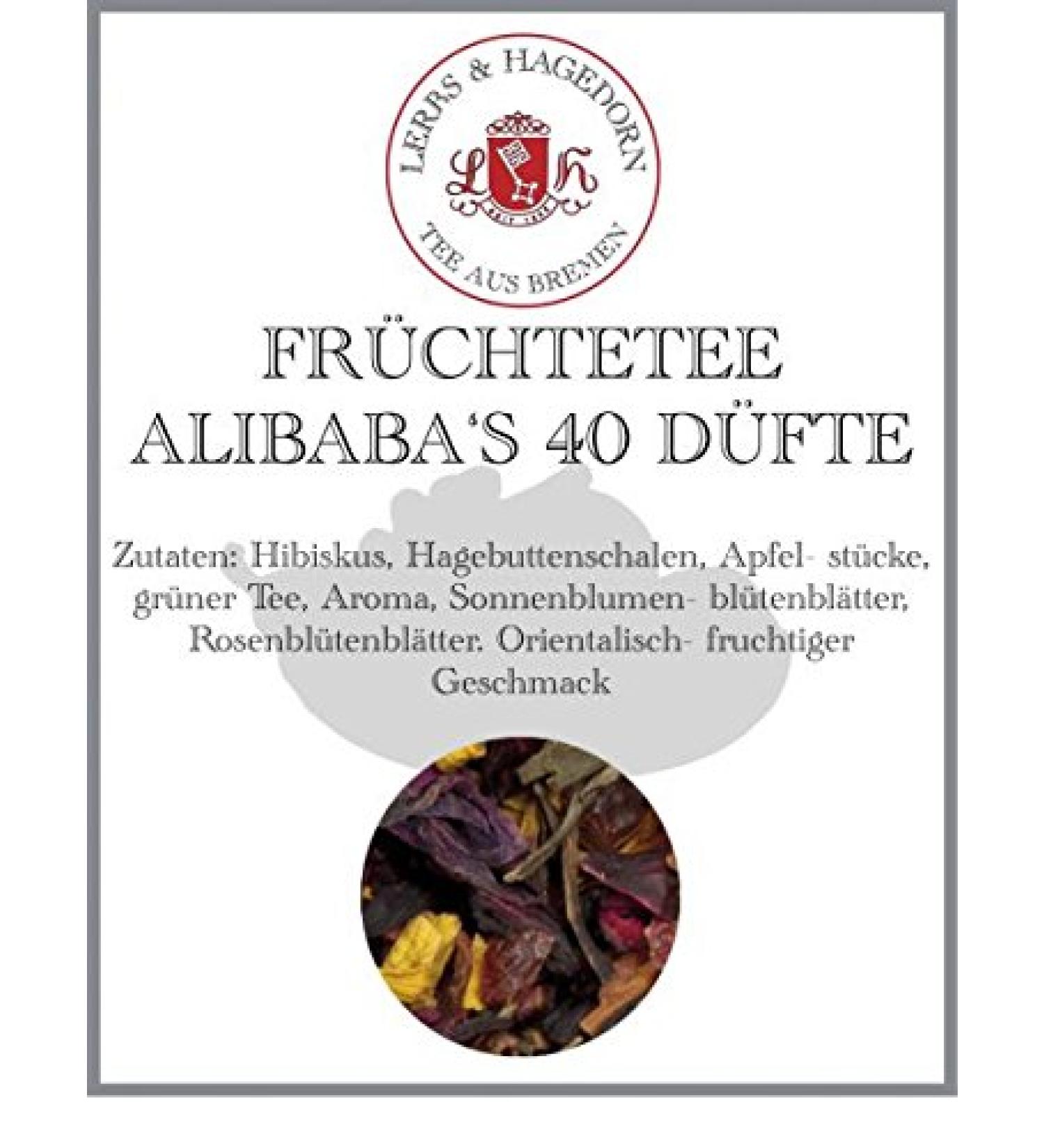  Lerbs & Hagedorn ALIBABAS Fruit Tea 40 Flavors 2 kg - Buy Online on GoSupps.com