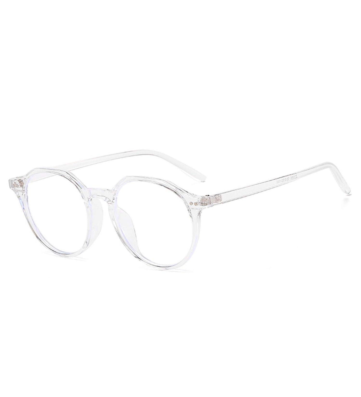 Lzpcarra Children's Square Glasses - Stylish Unisex Clear Eyewear for Girls | Lightweight White Wood Design - International Shipping Available - Buy Online on GoSupps.com