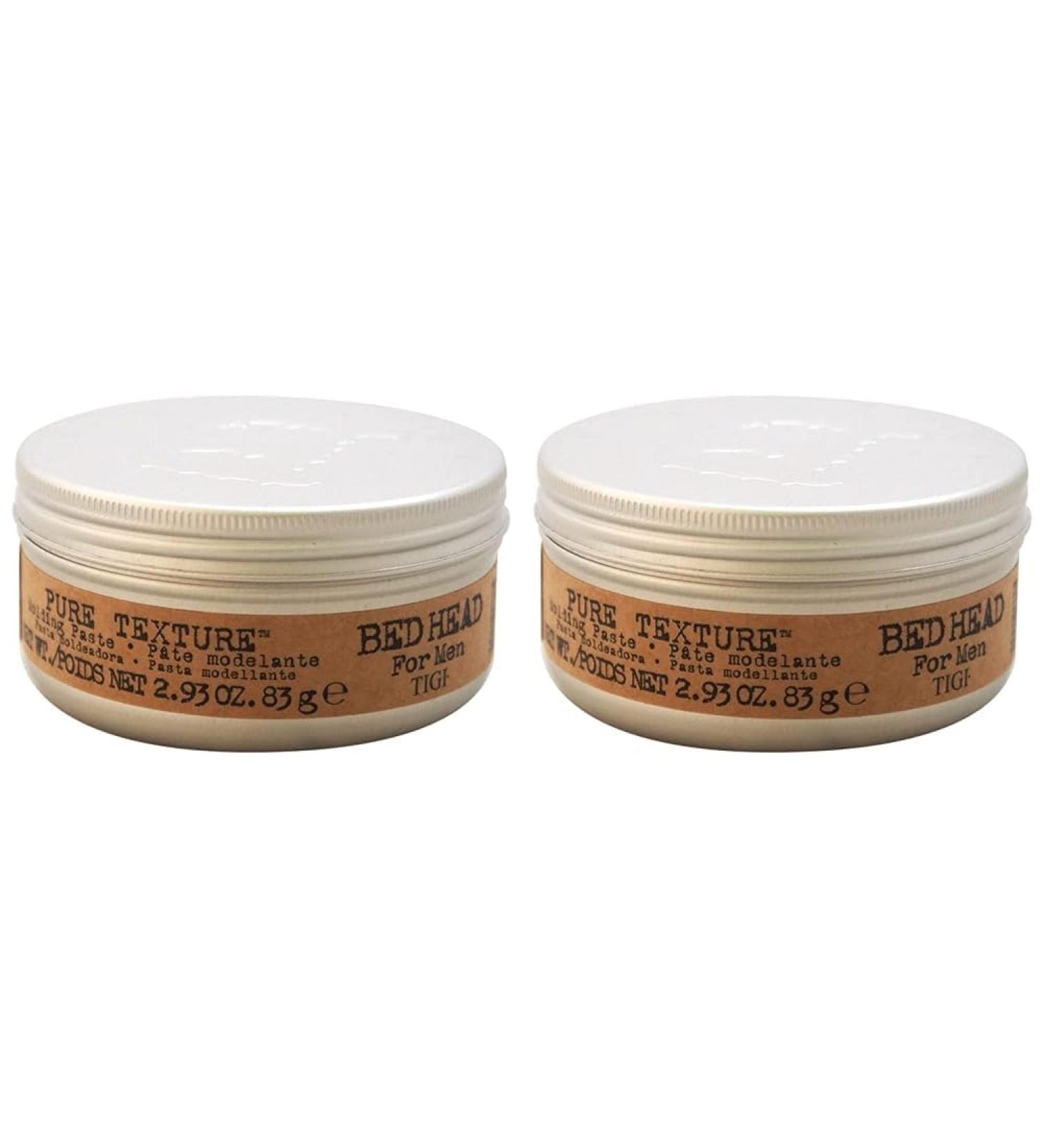 Buy Bed Head for Men by Tigi - Pure Texture Firm Hold Styling Cream (Pack of 2 83g) | International Shipping Available - Buy Online on GoSupps.com