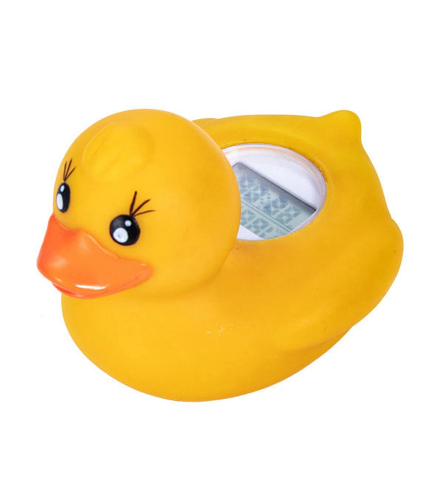 Buy Waterproof Duck Bath Thermometer for Babies | Floating Yellow Baby Thermometer for Toddlers - International Shipping Available - Buy Online on GoSupps.com