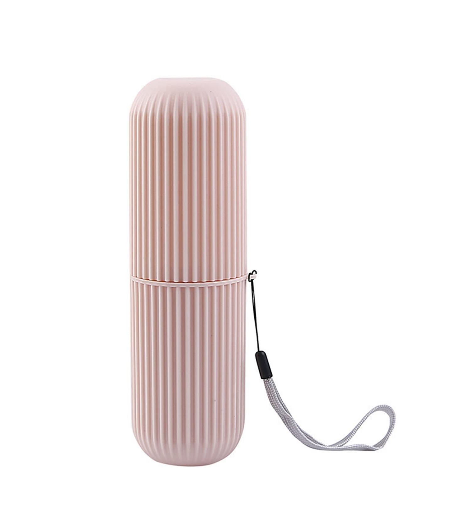 Digjobk Portable Toothbrush Cup & Toothpaste Holder - Perfect for Travel Camping & Outdoor Use | Bathroom Accessories - Buy Online on GoSupps.com