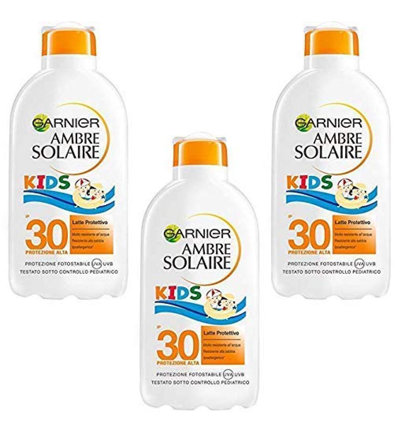 Amber Children Sun Protection Spf 30 Pack of 3 (3 x 200 ml) - Buy Online on GoSupps.com