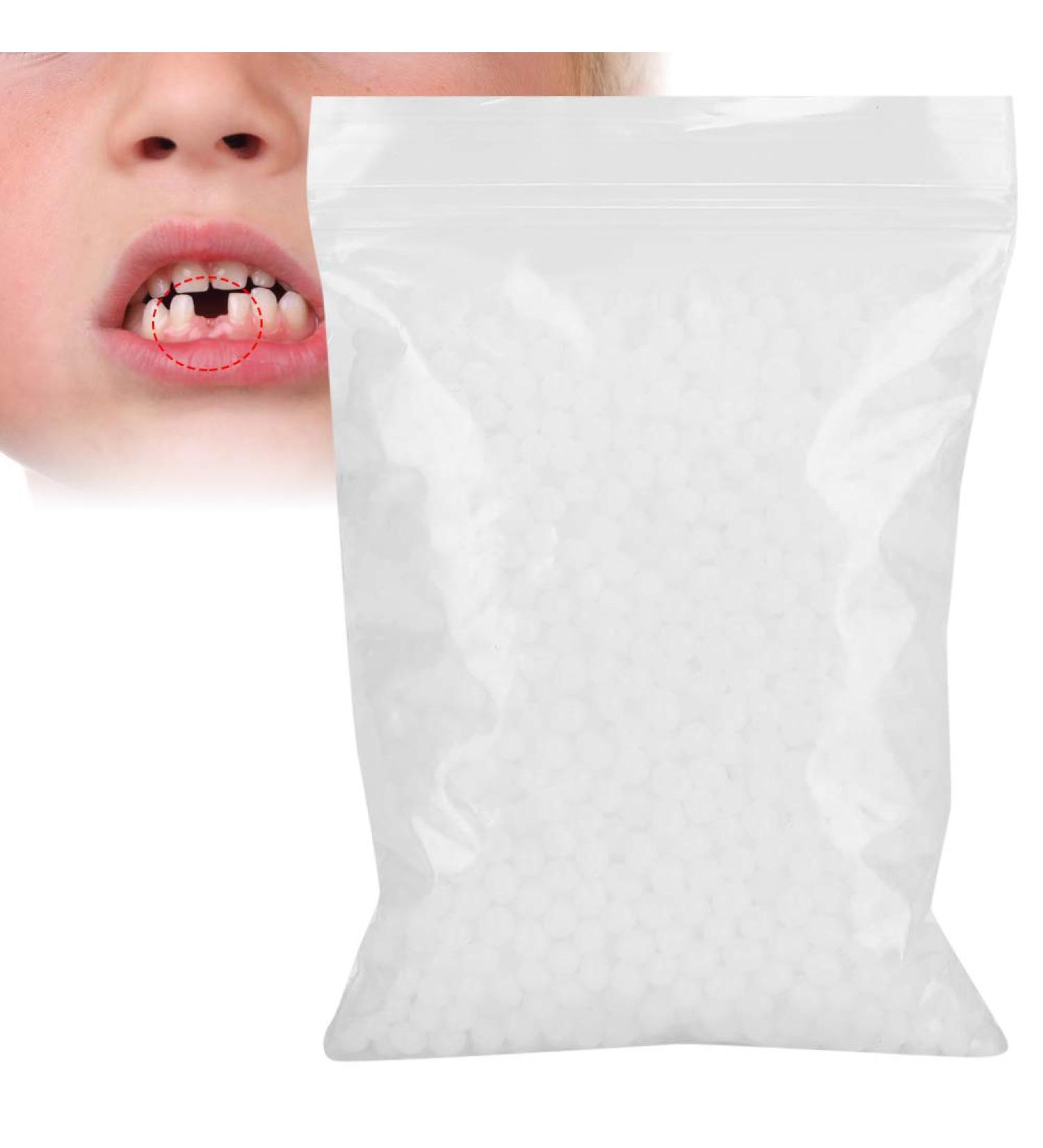 Filling Heat Beads | Instant Veneer Dentures & Temporary Tooth Repair Material (50g) - Fast International Shipping - Buy Online on GoSupps.com