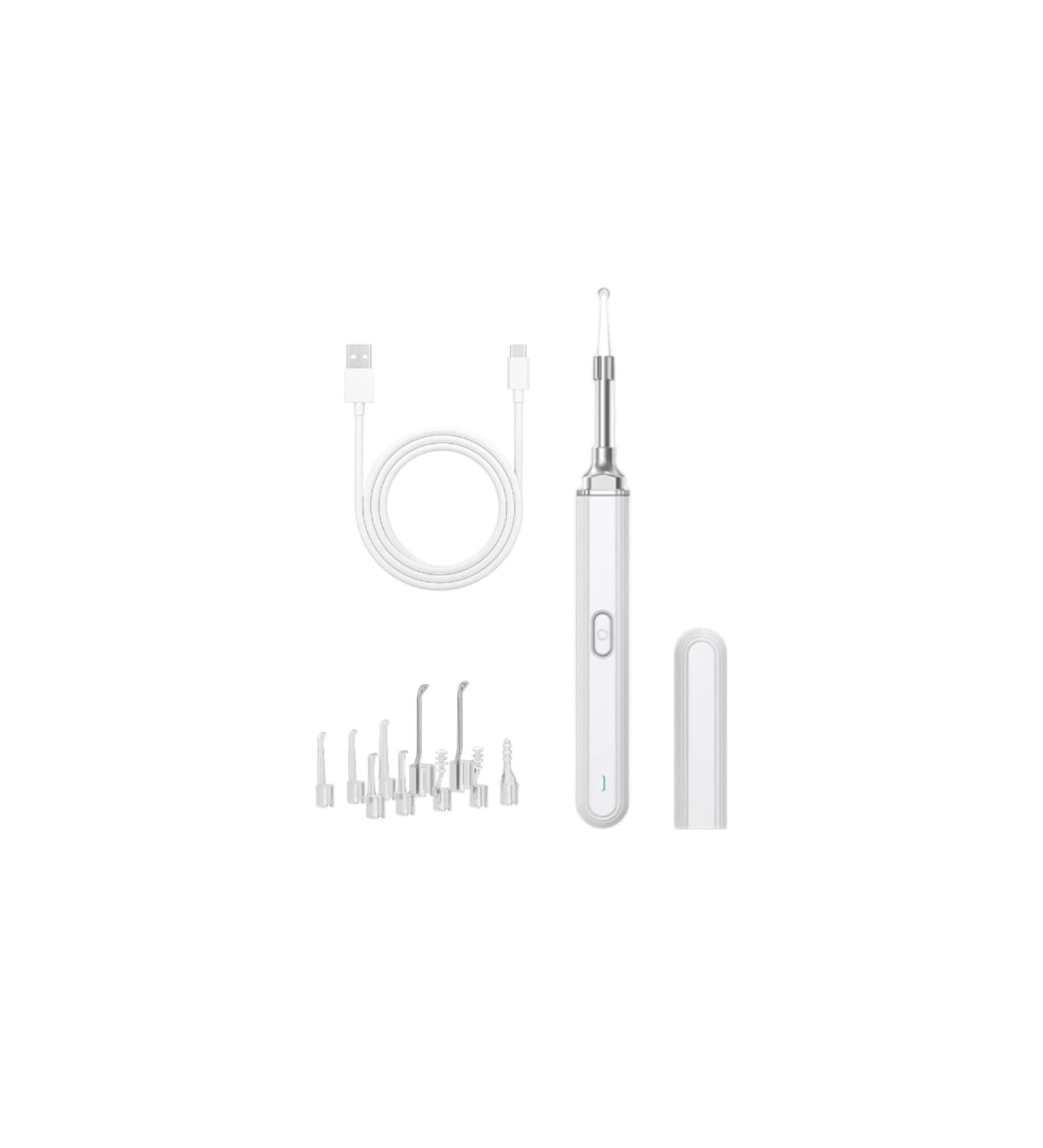 Nautig Ear Wax Removal Camera Kit - Wireless Ear Cleaner with HD Visual Inspection, Multifunctional Ear Scoop and LED Light (Color A) - Buy Online on GoSupps.com