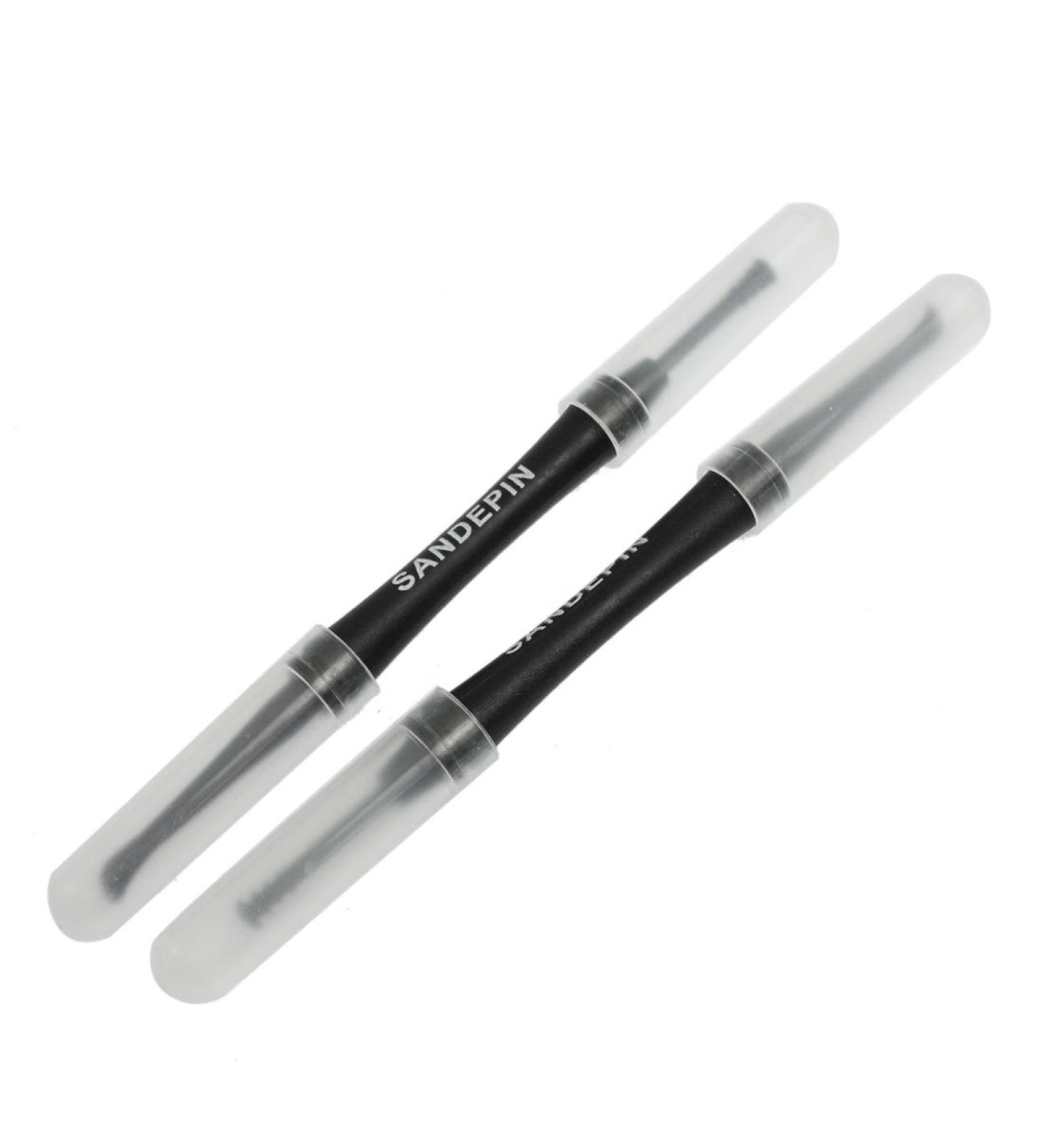 Qtqgoitem 2 Pcs Double Ended Safety Ear Wax Remover Scoop Screw Curette Earpick (Model: f68 f84 f7a 598 ca1)