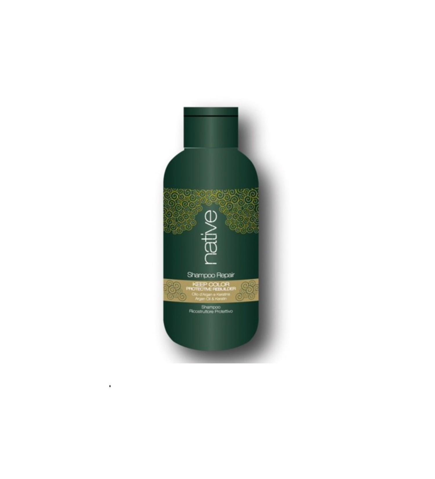 Native NATIVE PROTECTIVE RECONSTRUCTING SHAMPOO WITH ARGAN OIL AND KERATIN 250 ml
