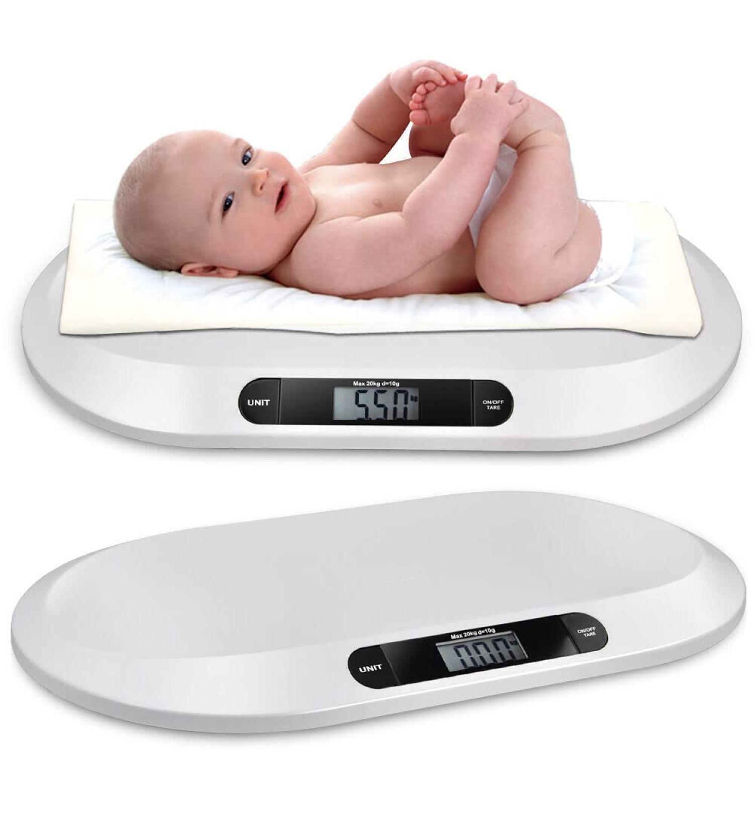 Little Electronic Baby Scale - Pediatric Weight Tracker for Infants & Pets | Accurate 20kg Digital Scale - Ideal for Home & Veterinary Use - Buy Online on GoSupps.com