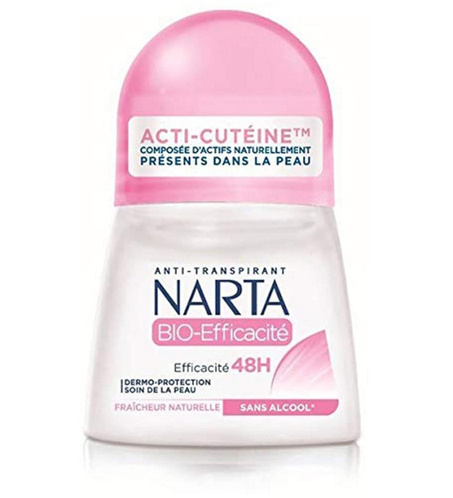 NARTA Anti-Transpirant Bio-Efficacit Bille 50 ml