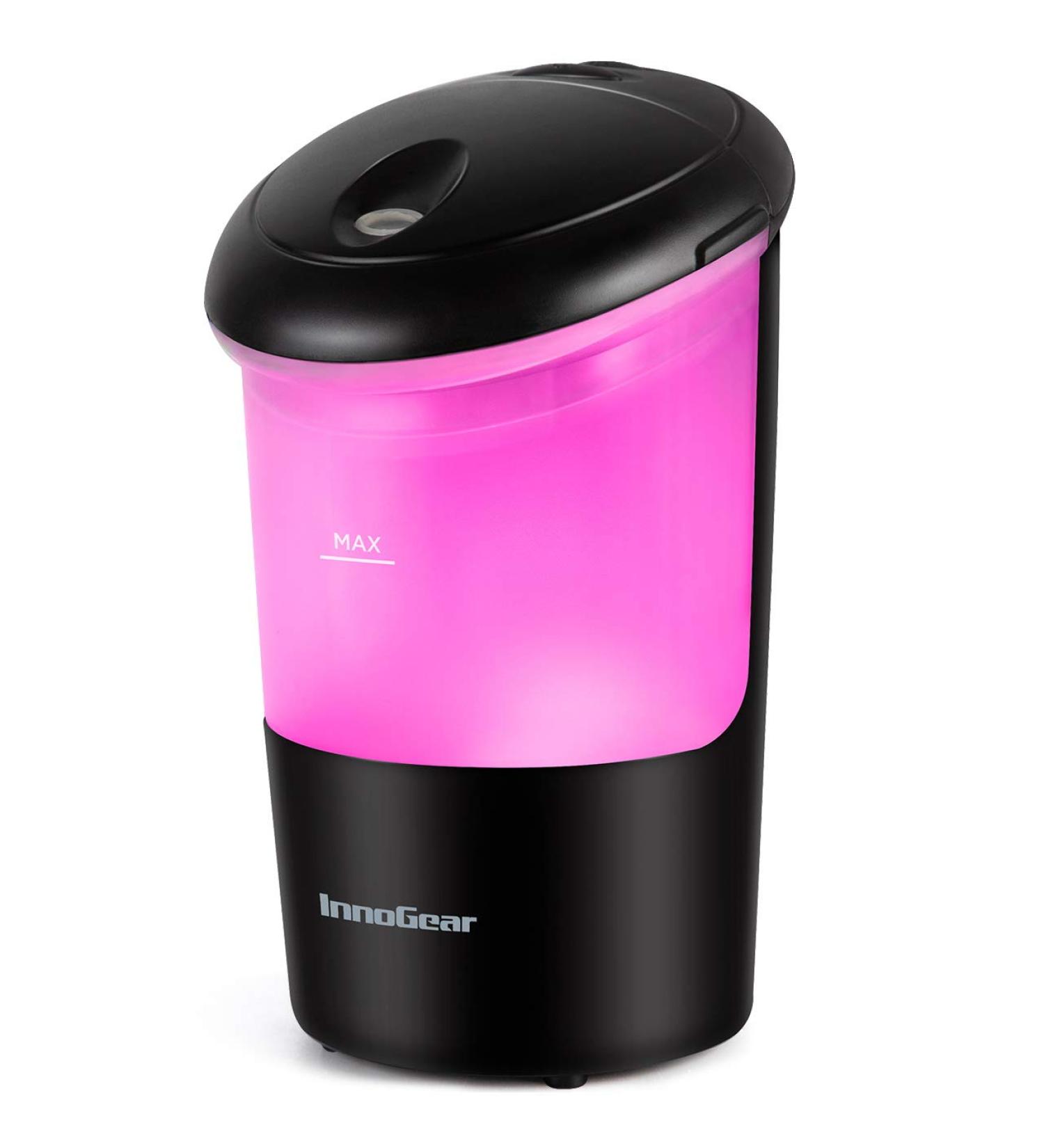 InnoGear Car Diffuser USB Essential Oil Humidifier - Aromatherapy for Office, Travel, Home & Vehicle (Black) - Buy Online on GoSupps.com