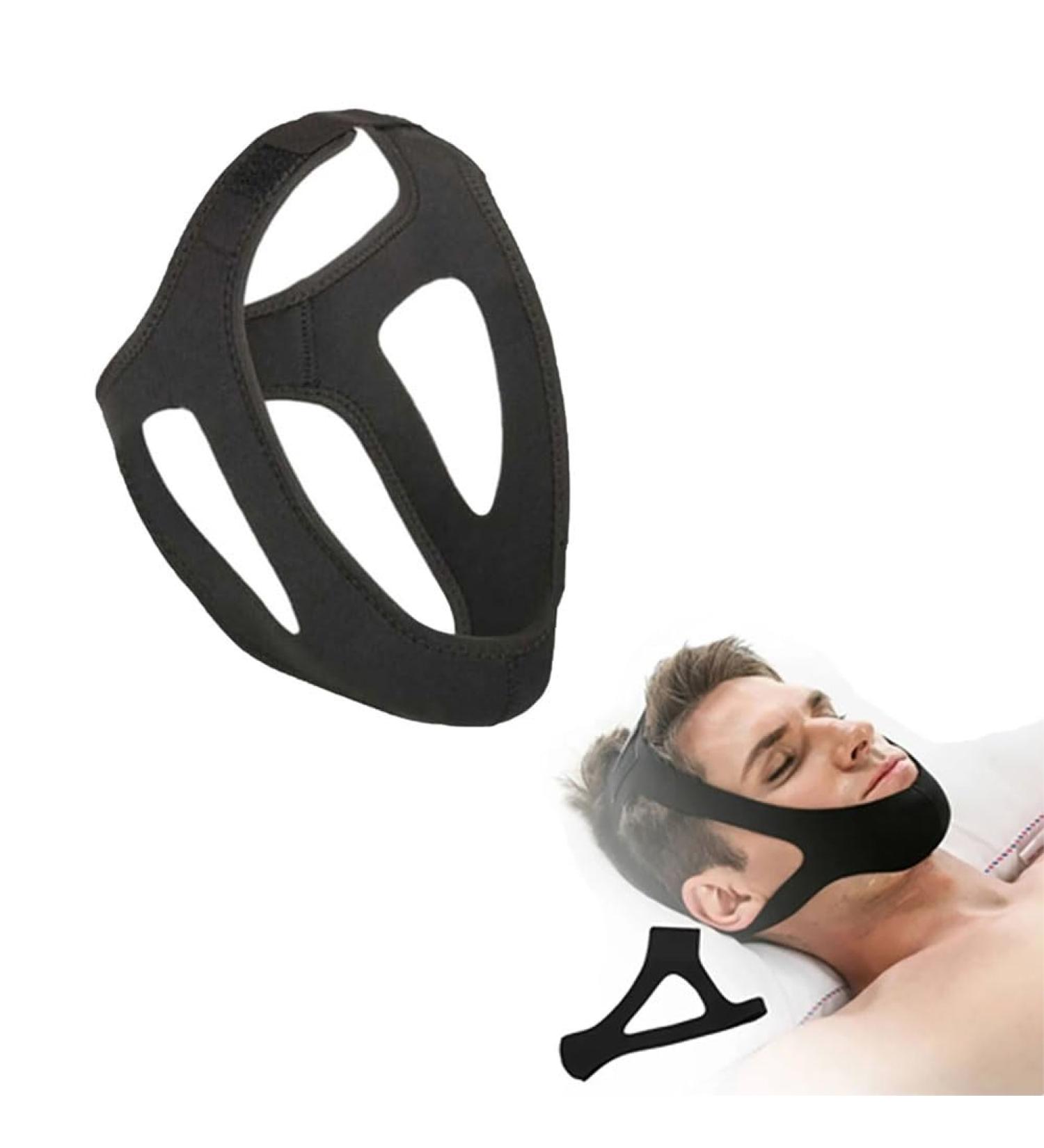 Airflow Jaw Strap by Veralabs - Best Anti Snoring Device for Sleep Apnea | Comfortable Chin Strap for Men & Women - Buy Online on GoSupps.com