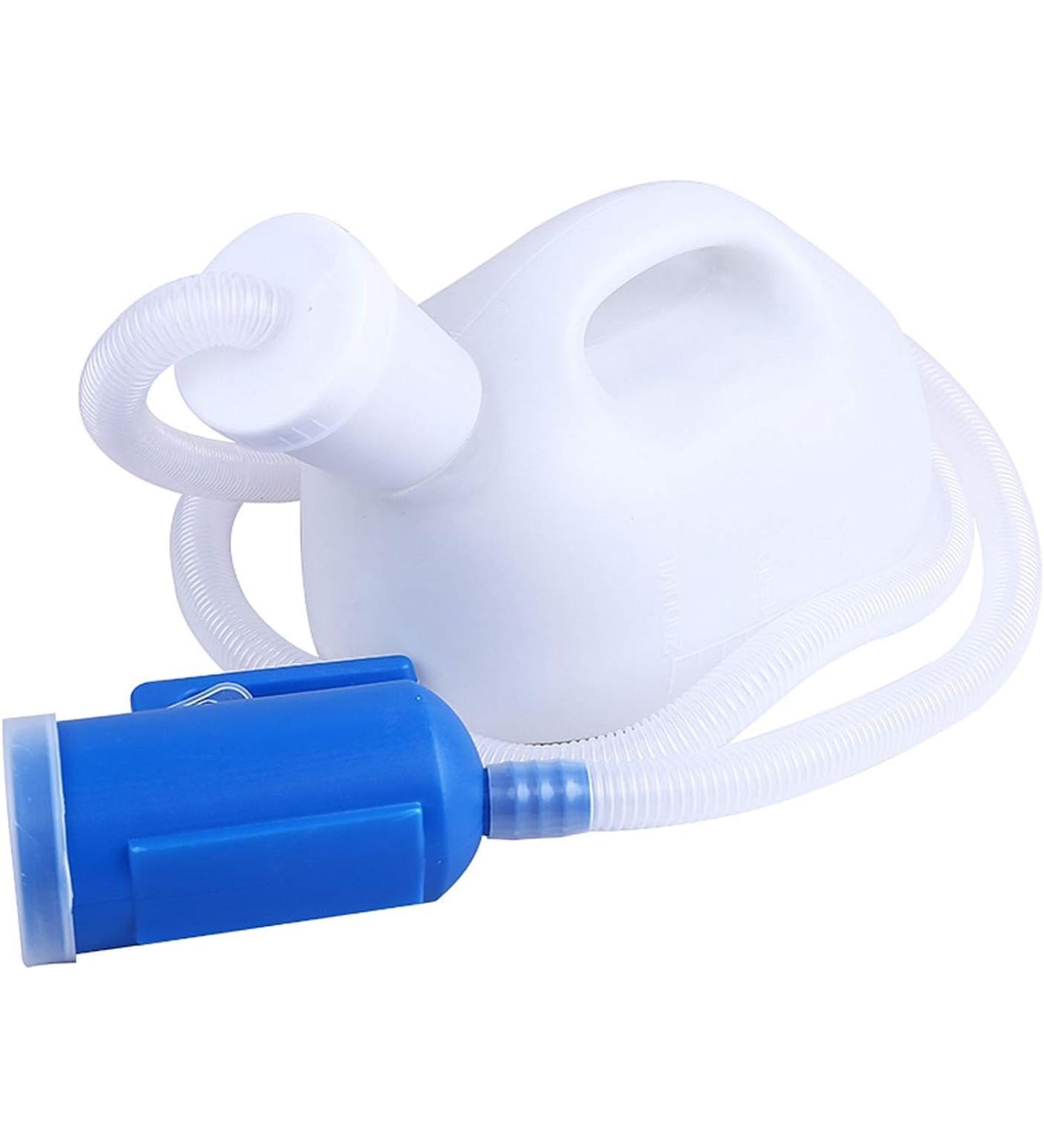 Urine Bottles Male Male Urinal Bottle Urine Bottles for Men Portable Potty Pee Bottle 2000ML for Home Camping Car Travel -with Long Tube (Size : 1.6m) (Size : 1.1m) - Buy Online on GoSupps.com