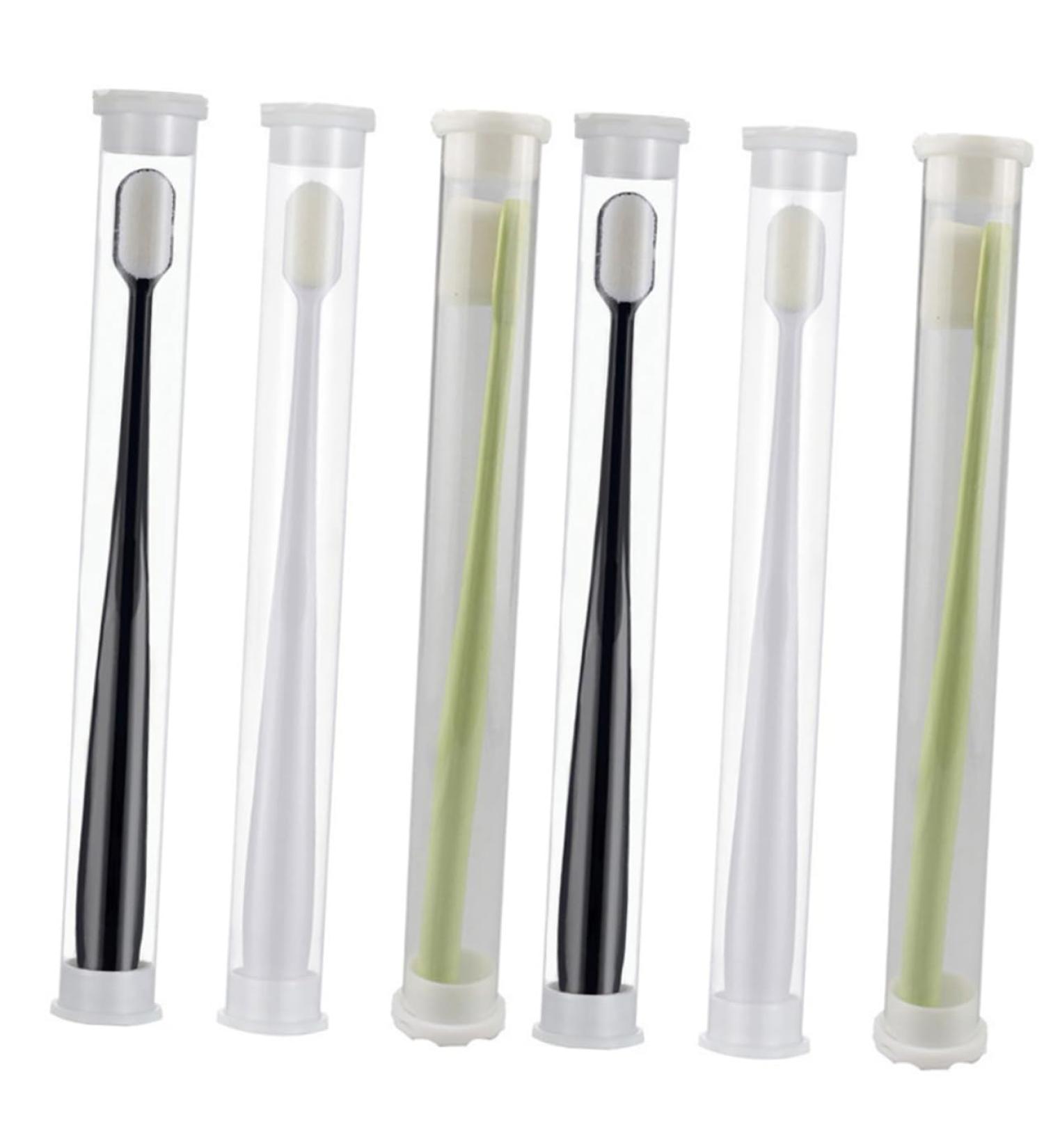 Ultechnovo 12 Stk Nano Toothbrush Set for Pregnant Women | Eco-Friendly Travel Brush with Ultra-Soft Fiber Bristles - Buy Online on GoSupps.com