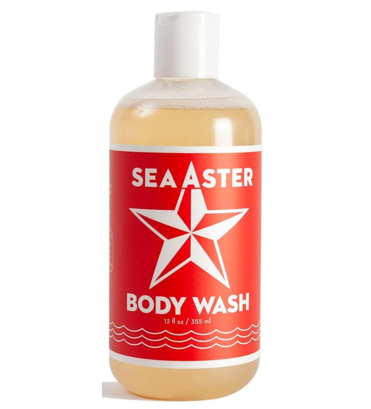 Swedish Dream Organic Sea Aster Body Wash 12oz | No Sulfates Parabens Silicones | Cruelty-Free | Vegan