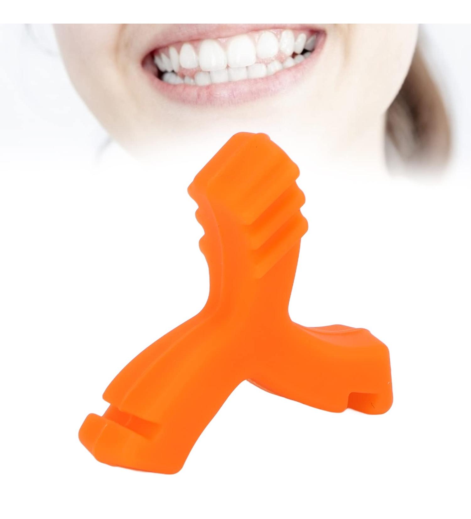 Buy Y-Shaped Chewies for Invisalign & Braces | Multifunctional Orthodontic Chewies - Orange - Buy Online on GoSupps.com
