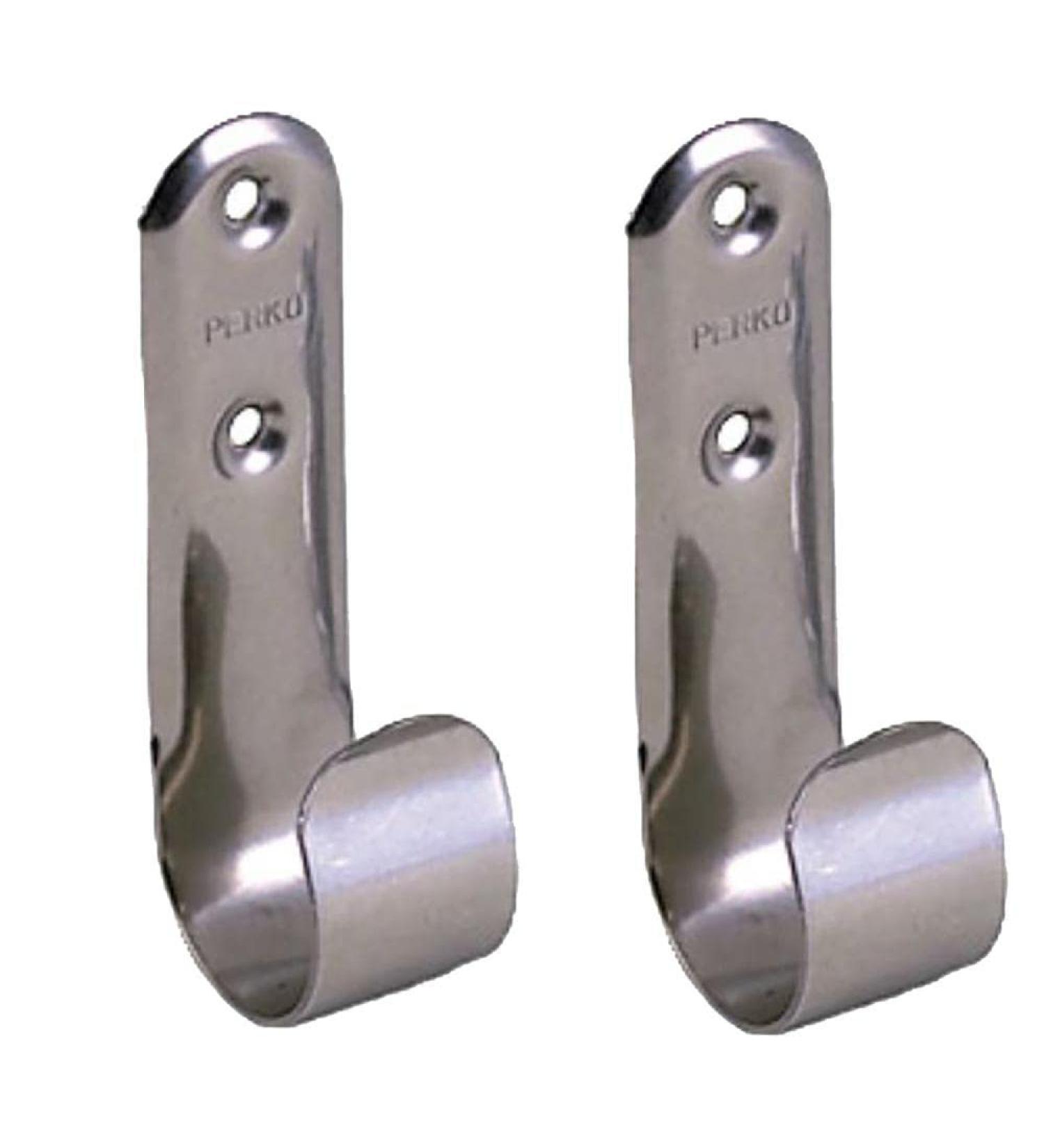 Holder Boat Hook, Stainless Steel 1 Pair per Card