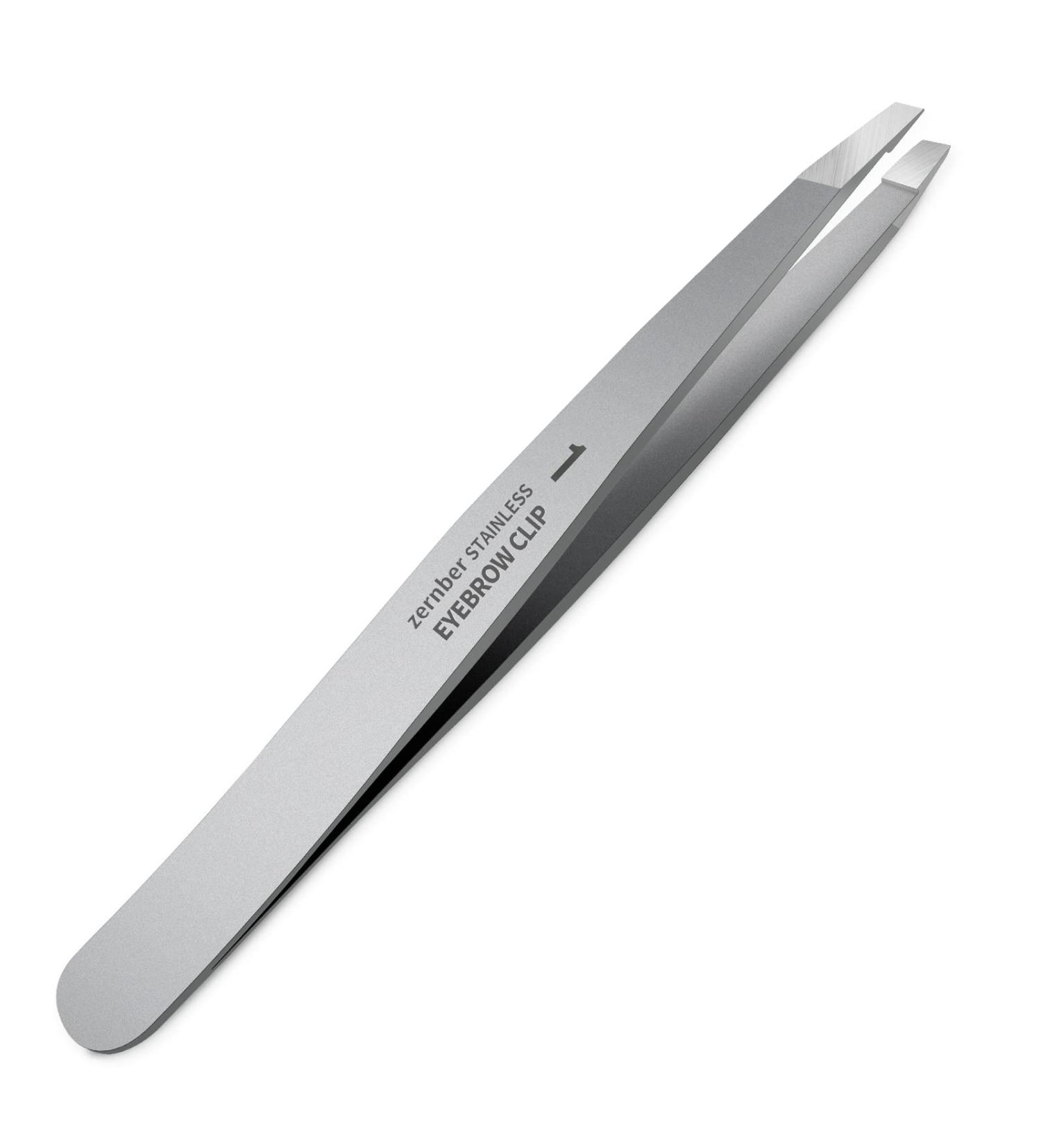 Stainless Steel Precision Eyebrow Tweezers Flat Tweezers for Eyebrows for Women-for Facial Hair and Ingrown Hair Removal Beauty Tools - Buy Online on GoSupps.com