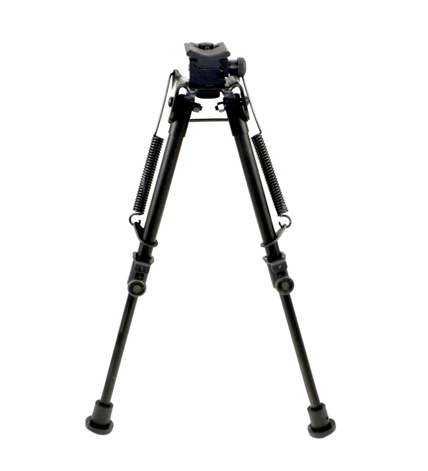 Sniper BP08 Compact Precision Bipod - Black | Spring Loaded Legs - Buy Online on GoSupps.com