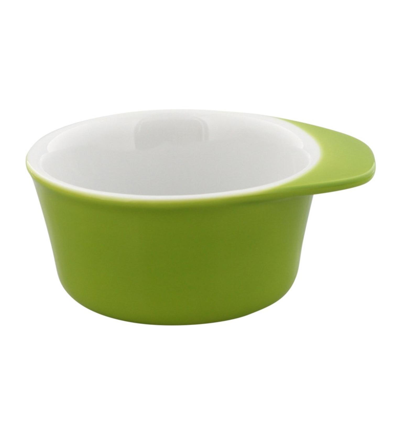 Buy Porcelain Shaving Bowl & Green Shaving Soap Dish | Freshgreen Aurawerk - Premium Shaving Essentials - Buy Online on GoSupps.com