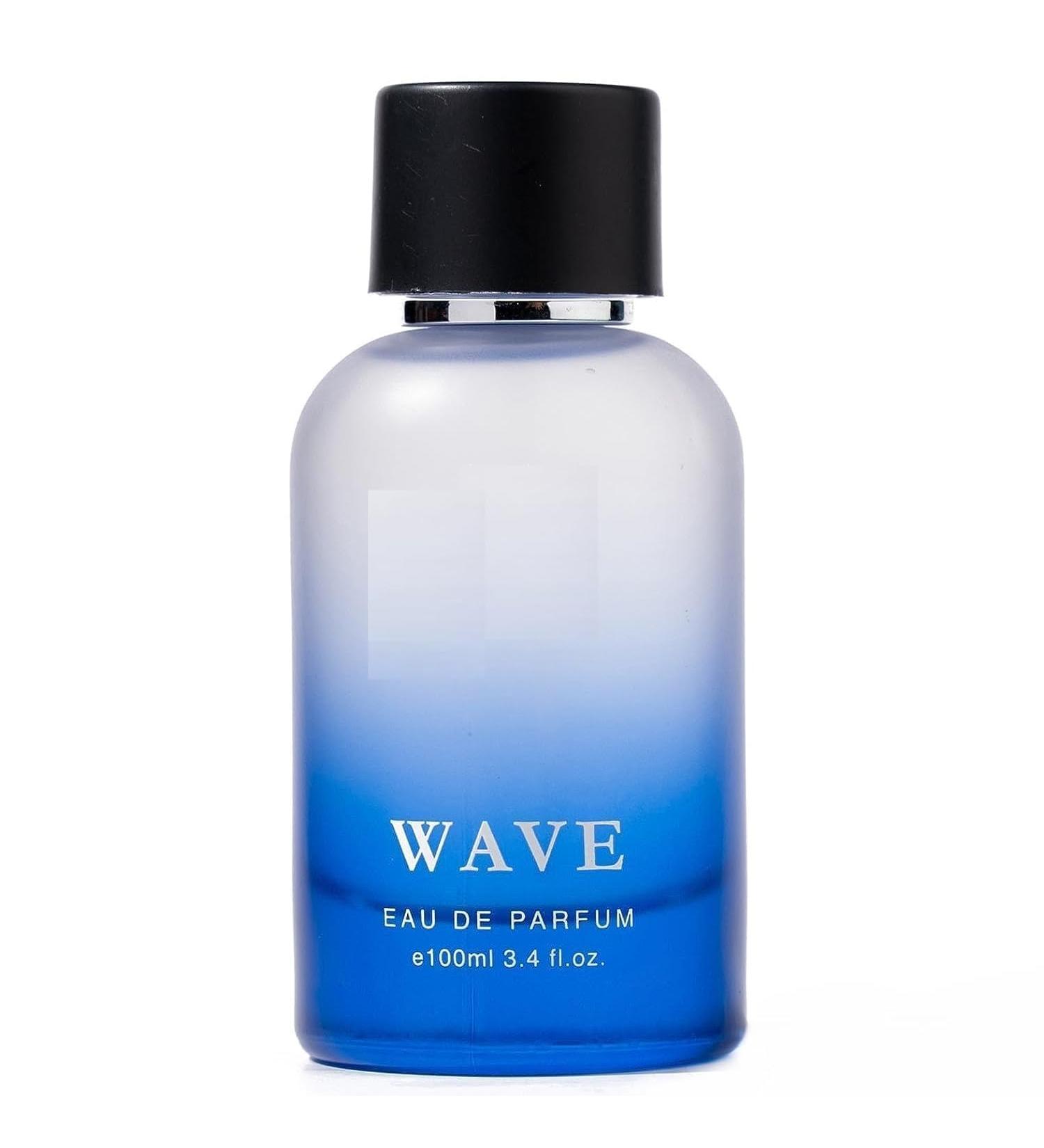Wave Perfume EDP- 100 ml | Long Lasting Luxury Fragrance for Man with Citrusy notes Amber and Musk | Strong and Musky scent | Men Best Perfume - Buy Online on GoSupps.com