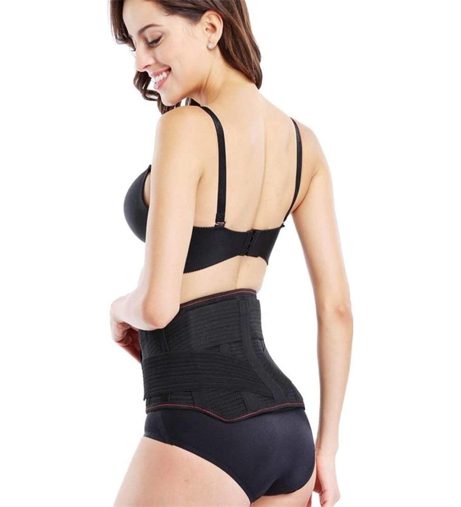 Swagyu Lordosis Support 3PC Pad - Magnetic Turmaline Heating Waist & Back Support Belt for Men | Posture Corrector & Fitness Tool - Buy Online on GoSupps.com