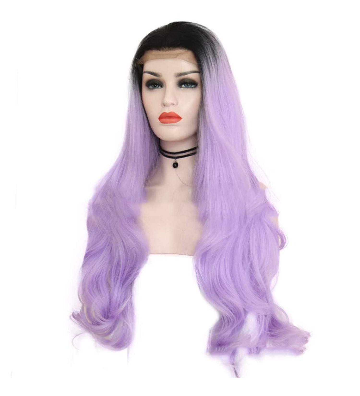 Shop Stunning Long Black Wavy Synthetic Wigs for Women | 80s 70s 60s & Cosplay Styles - International Shipping - Buy Online on GoSupps.com
