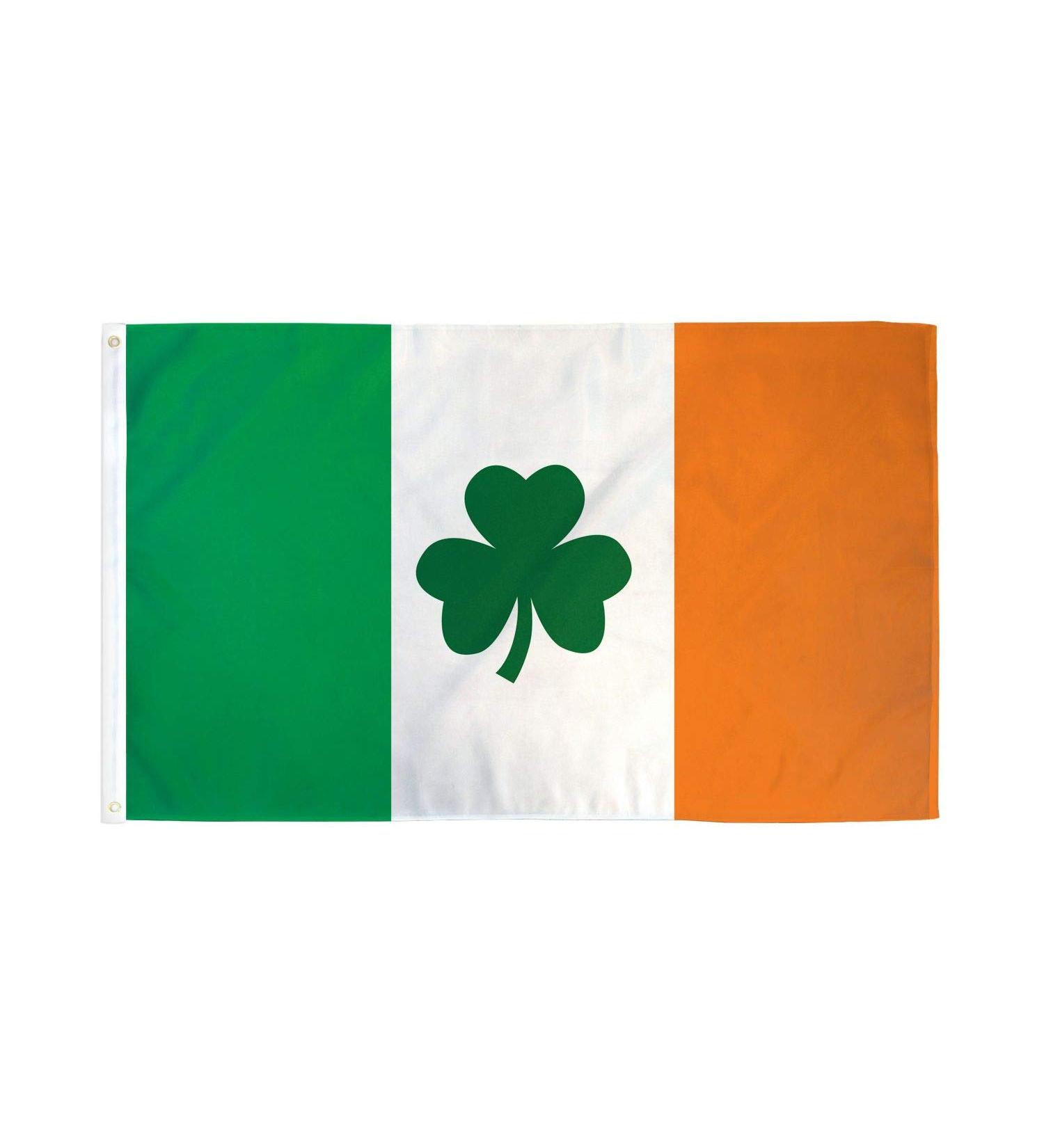Buy AZ FLAG Ireland Flag with Clover 150x90cm - Premium Quality Irish Flag 90x150cm for International Shipping - Buy Online on GoSupps.com