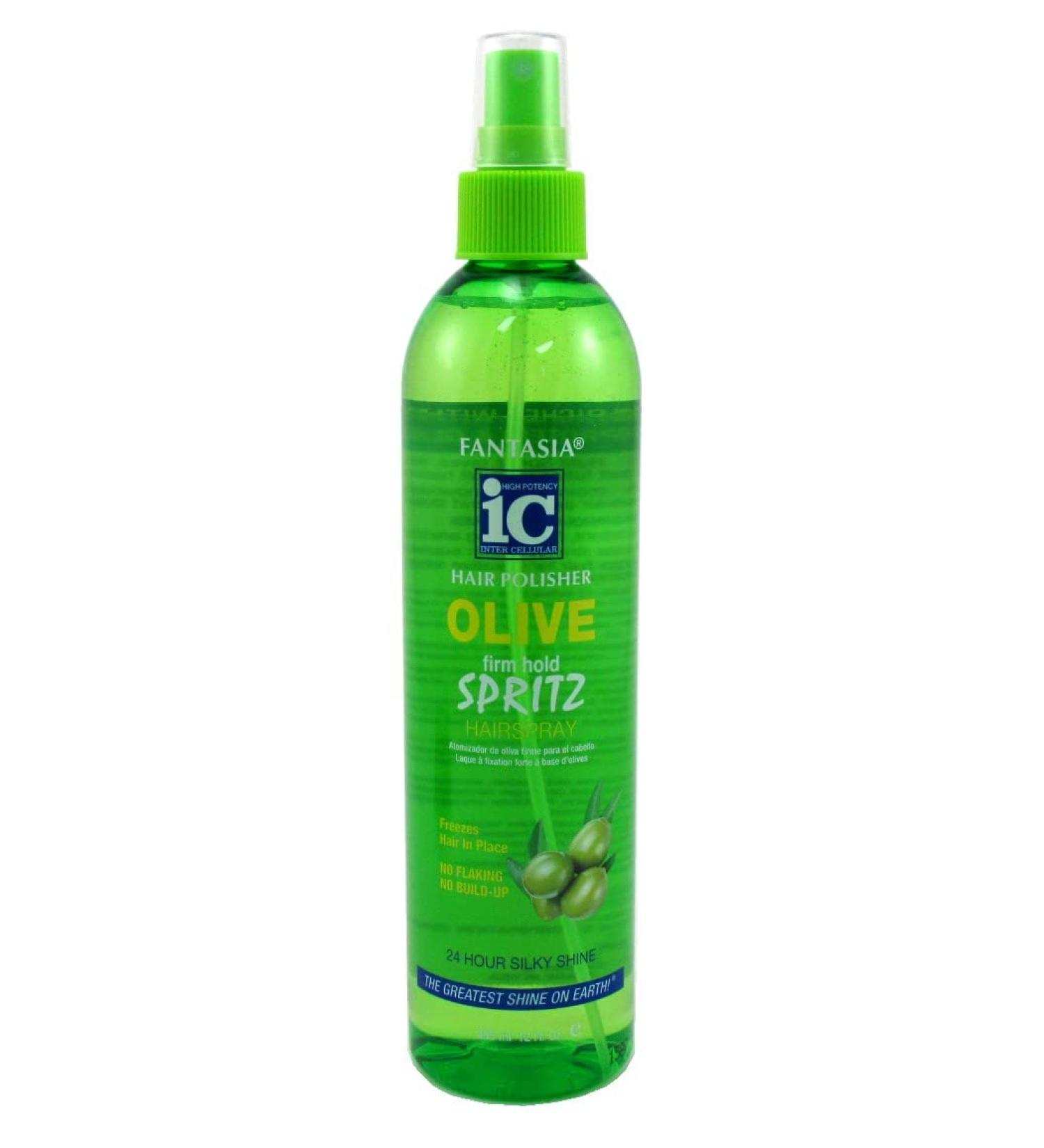 Fantasia Spritz Olive Firm Hold 12 Ounce Pump (354ml) (2 Pack) - Buy Online on GoSupps.com