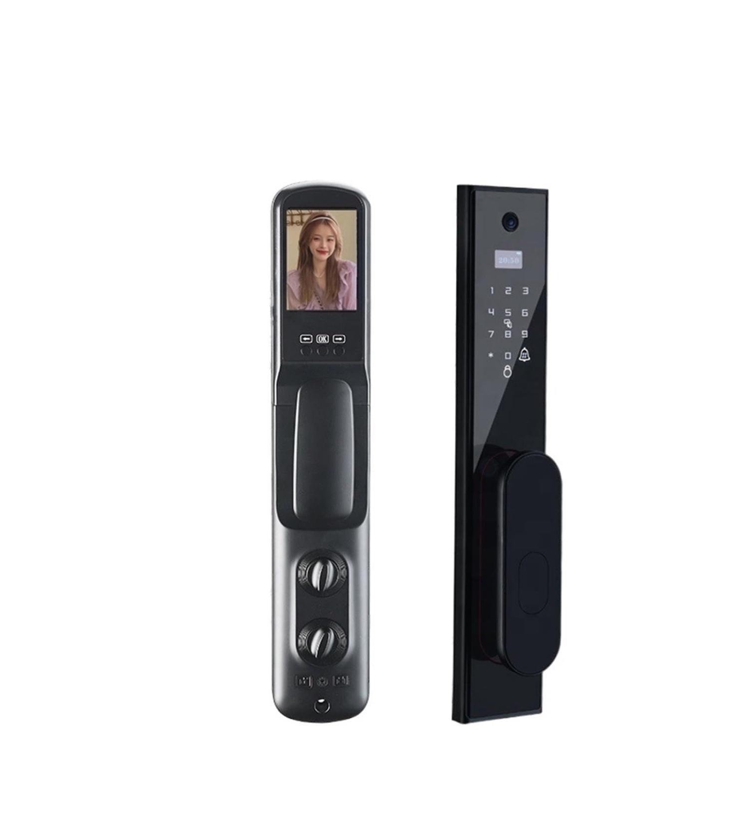 Automation WiFi Visual Smart Fingerprint APP Remote Control Password Door Lock Home Anti-Theft Electronic Lock (Color : Sky Blue Size : 30X240MM) (Sky Blue 30X388MM) - Buy Online on GoSupps.com