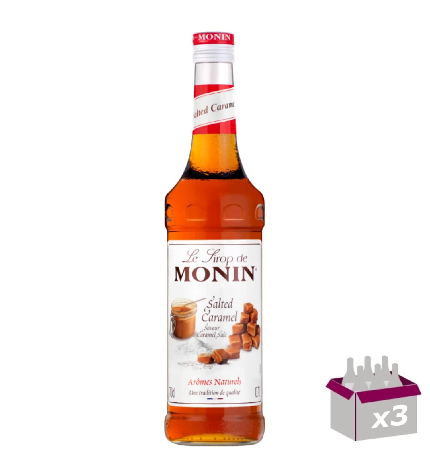 Set of 3 Syrup - Salted Caramel - 70cl