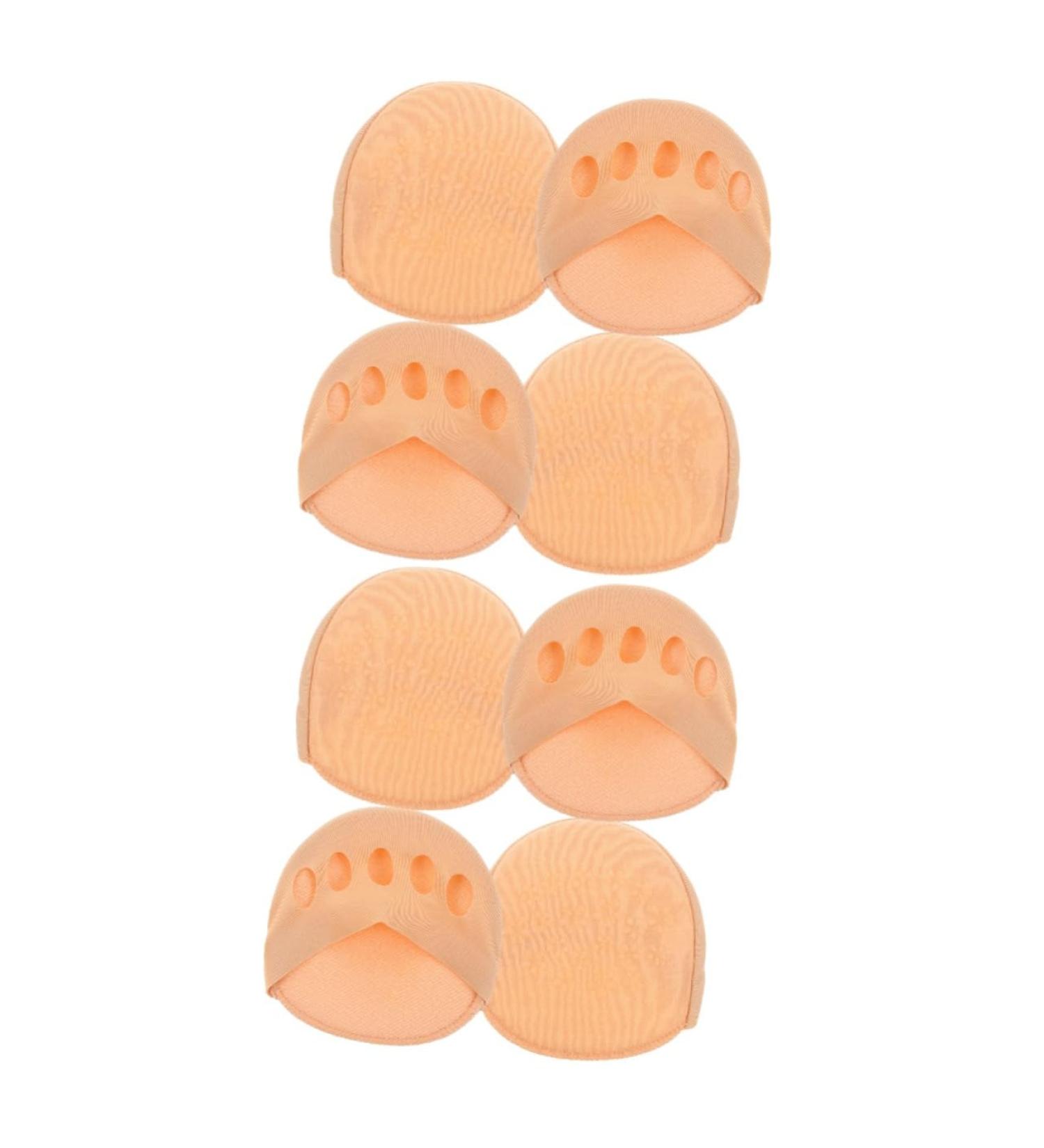 GLEAVI 4 Pairs High Heels Forefoot Pads - Women's Open Toe Slide Sandal Liners & Invisible Sock Solutions for Comfort & Style - Buy Online on GoSupps.com