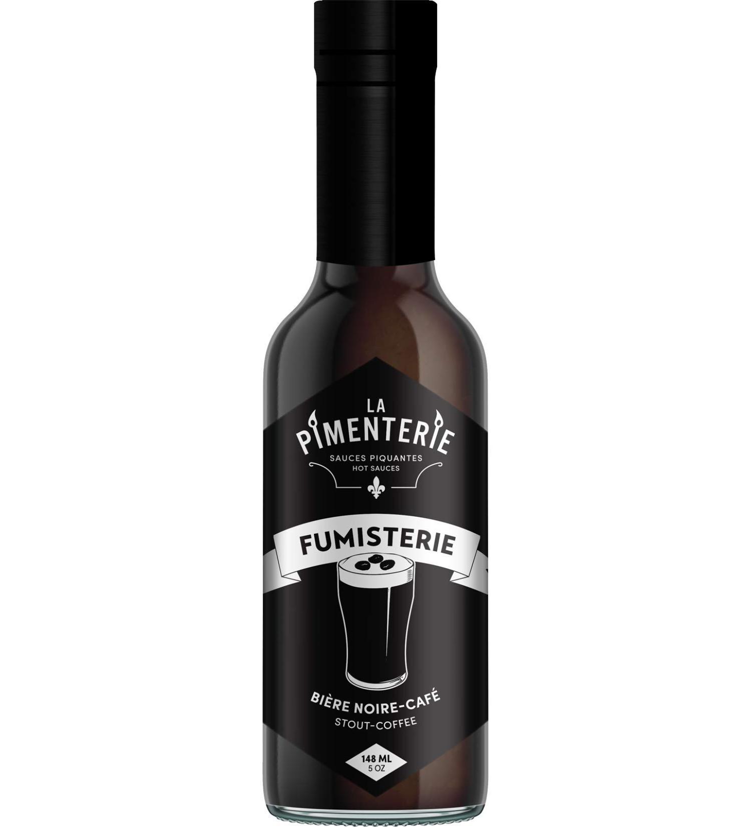 La Pimenterie Hot Sauce - Fumisterie (Stout-Coffee) 148mL Stout Coffee - Buy Online on GoSupps.com