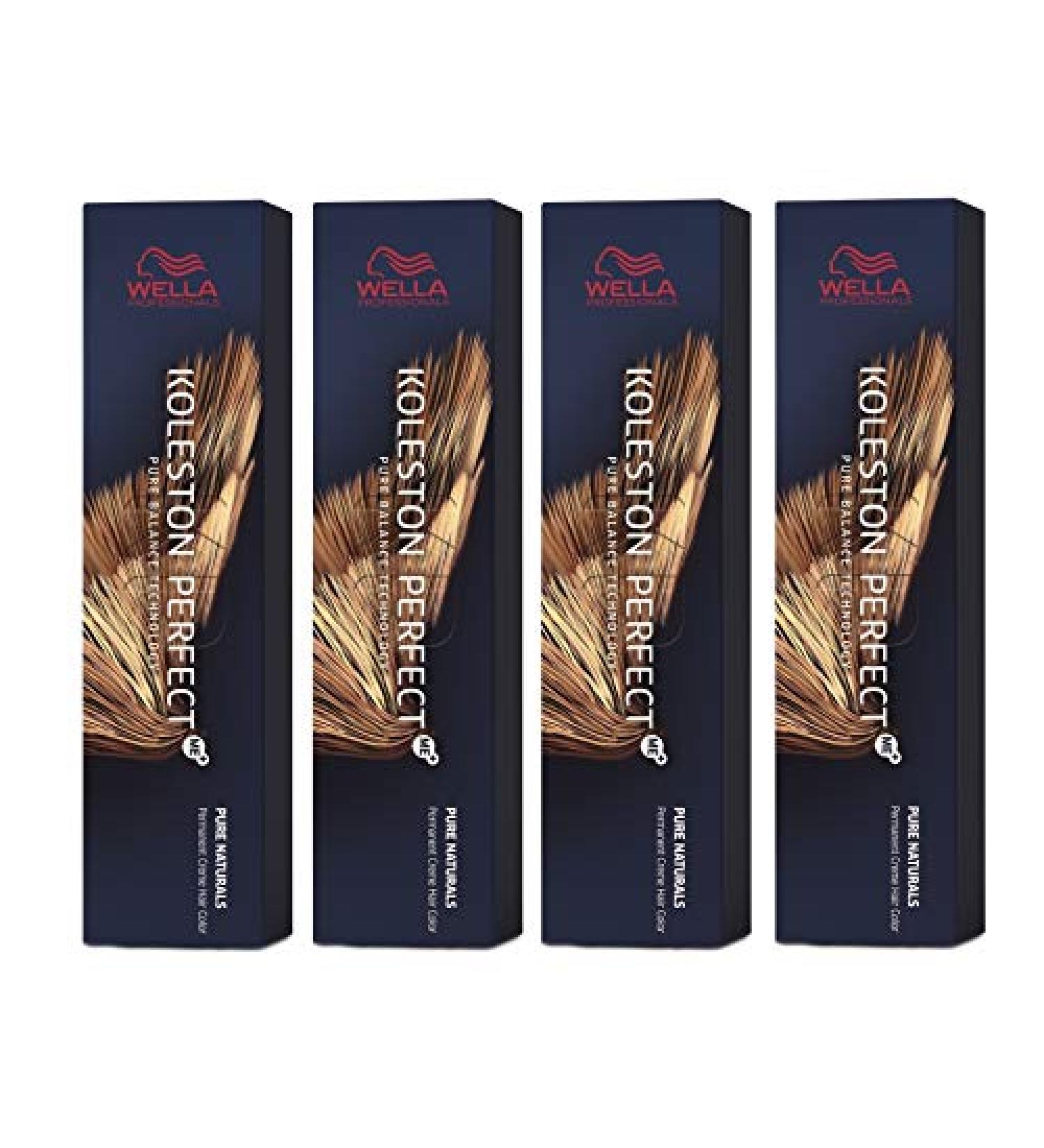 4x Wella Koleston Perfect ME+ 3/0 Dark Brown 60 ml