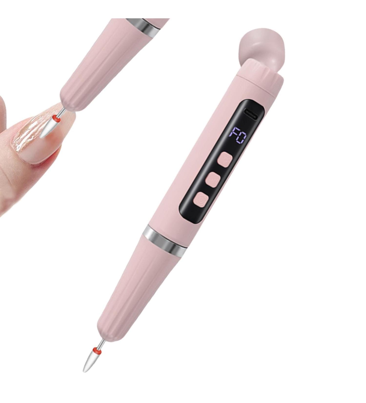 Electric Nail File | UV Nail Lamp 2 in 1 - Nail Drill Electric Nail Filer for Acrylic Nails False Nails Gel Nails Dip Nail Artificial Nails Home Salon - Buy Online on GoSupps.com