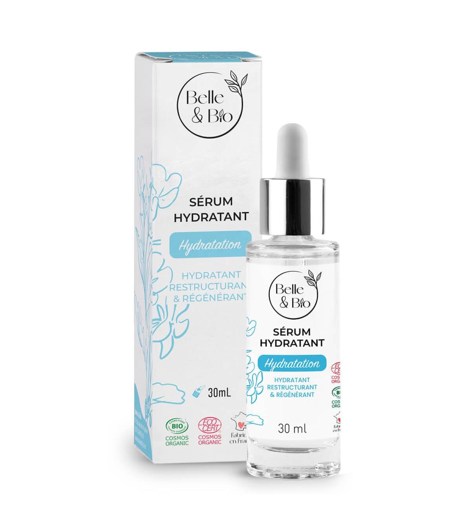 BELLE & BIO Belle&Bio Hydrating Serum for Dry Skin Cosmos Certified by Ecocert 15 ml