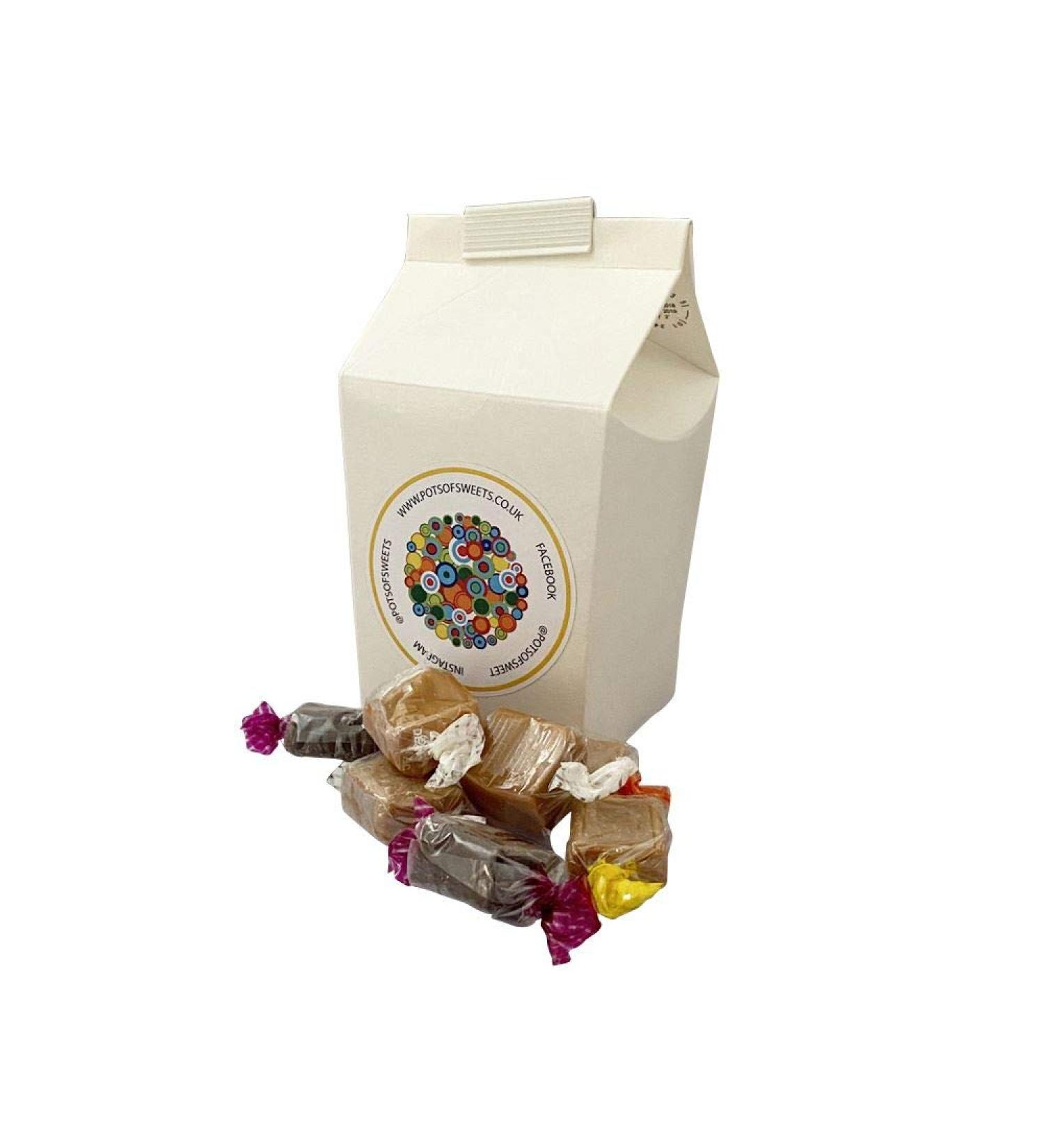 Personalized Customise with Your Own Message or Image 250g Carton of Bristows Assorted Fudge - Buy Online on GoSupps.com