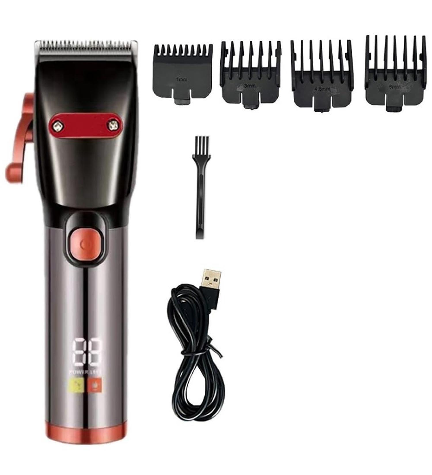 Pro Hair Clipper Mini Professional Hair Clipper Cord/Cordless Beard Hair Trimmer for Men Electric Haircutting Kit Rechargeable - Buy Online on GoSupps.com