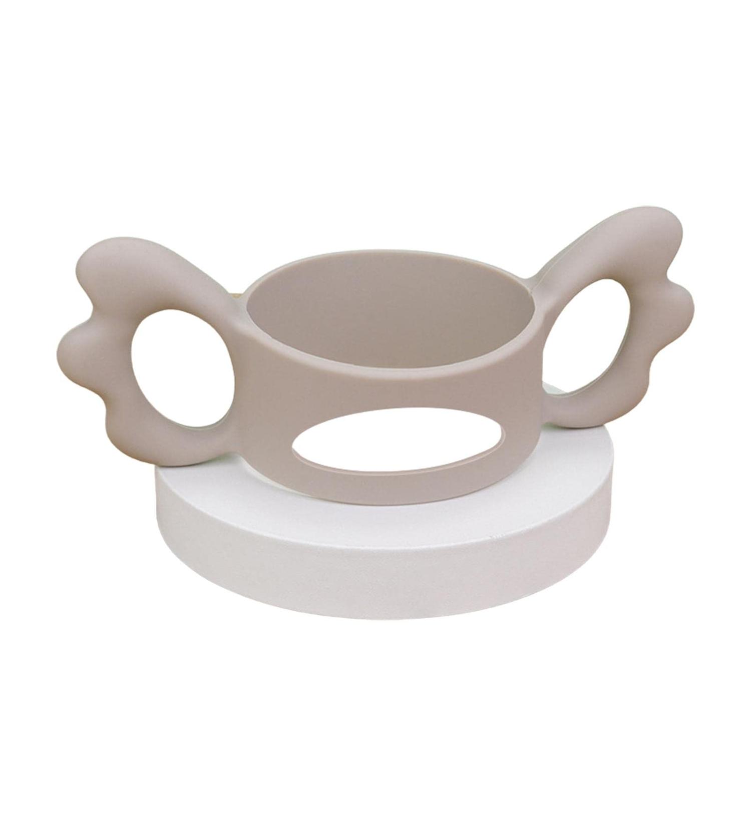 Yunsa Baby Silicone Bottle Handles - Easy Grip Wide Neck Infant & Toddler Universal Holder - Sweet Wings Shape for Small Hands - Buy Online on GoSupps.com