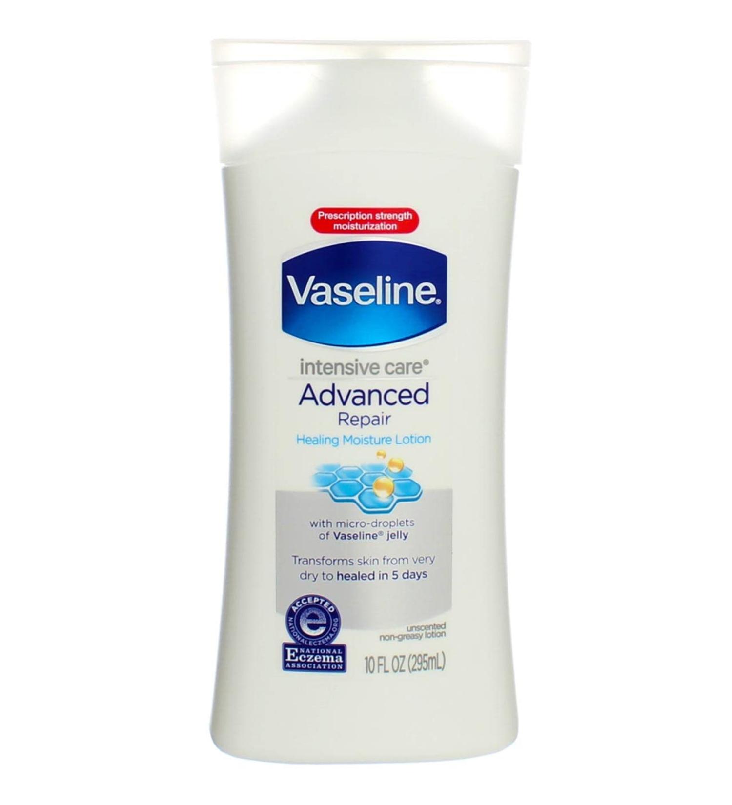 Buy Vaseline Intensive Care Lotion Advanced Repair 10 Oz - Fragrance-Free (2 Pack) | Best Moisturizer for Dry Skin | International Shipping Available - Buy Online on GoSupps.com