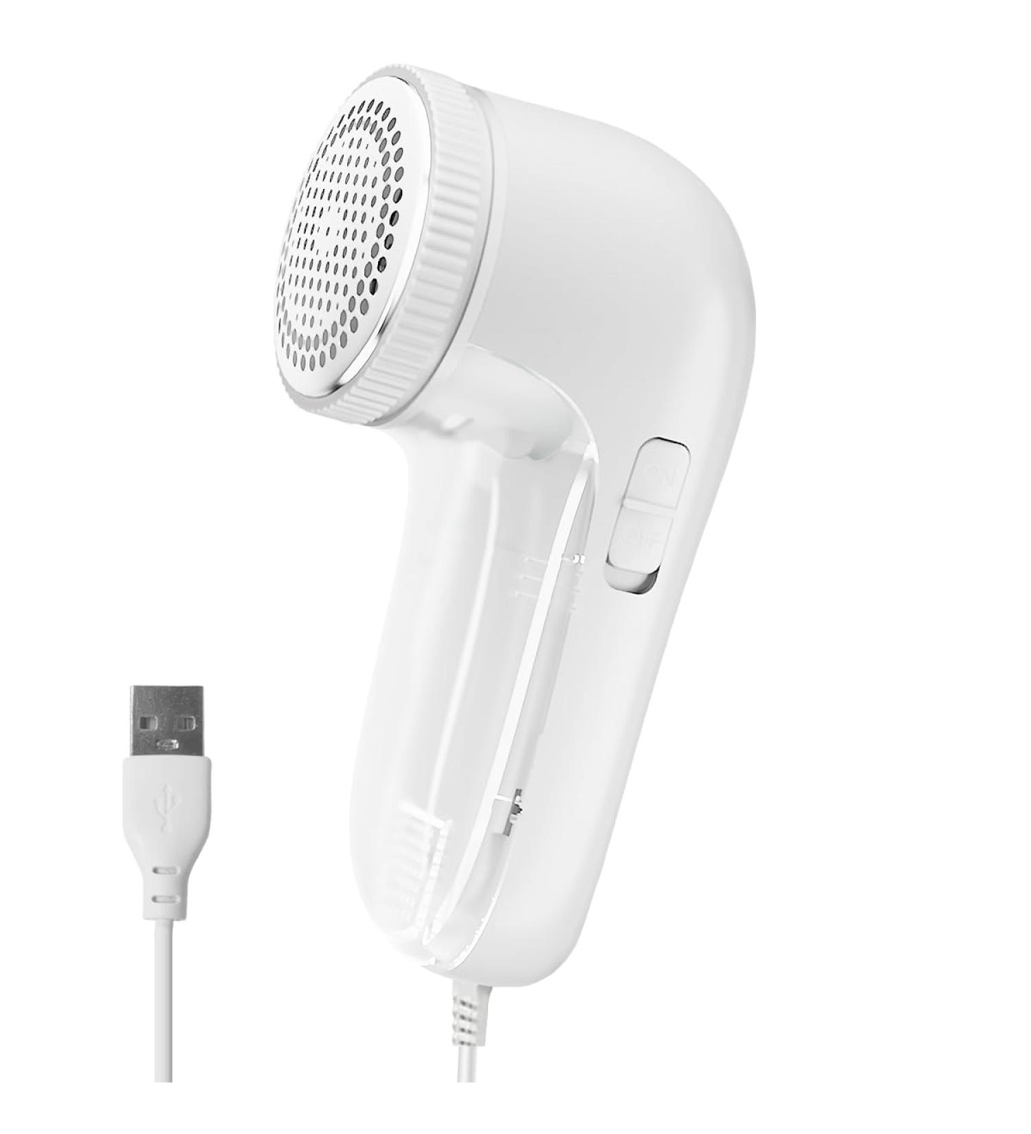 Electric Lint Remover - Wasaga Fabric Razor for Clothing Sweater Bobble & Hair Bale Cutter | Fast & Effective Pilling Solution (White) - Buy Online on GoSupps.com