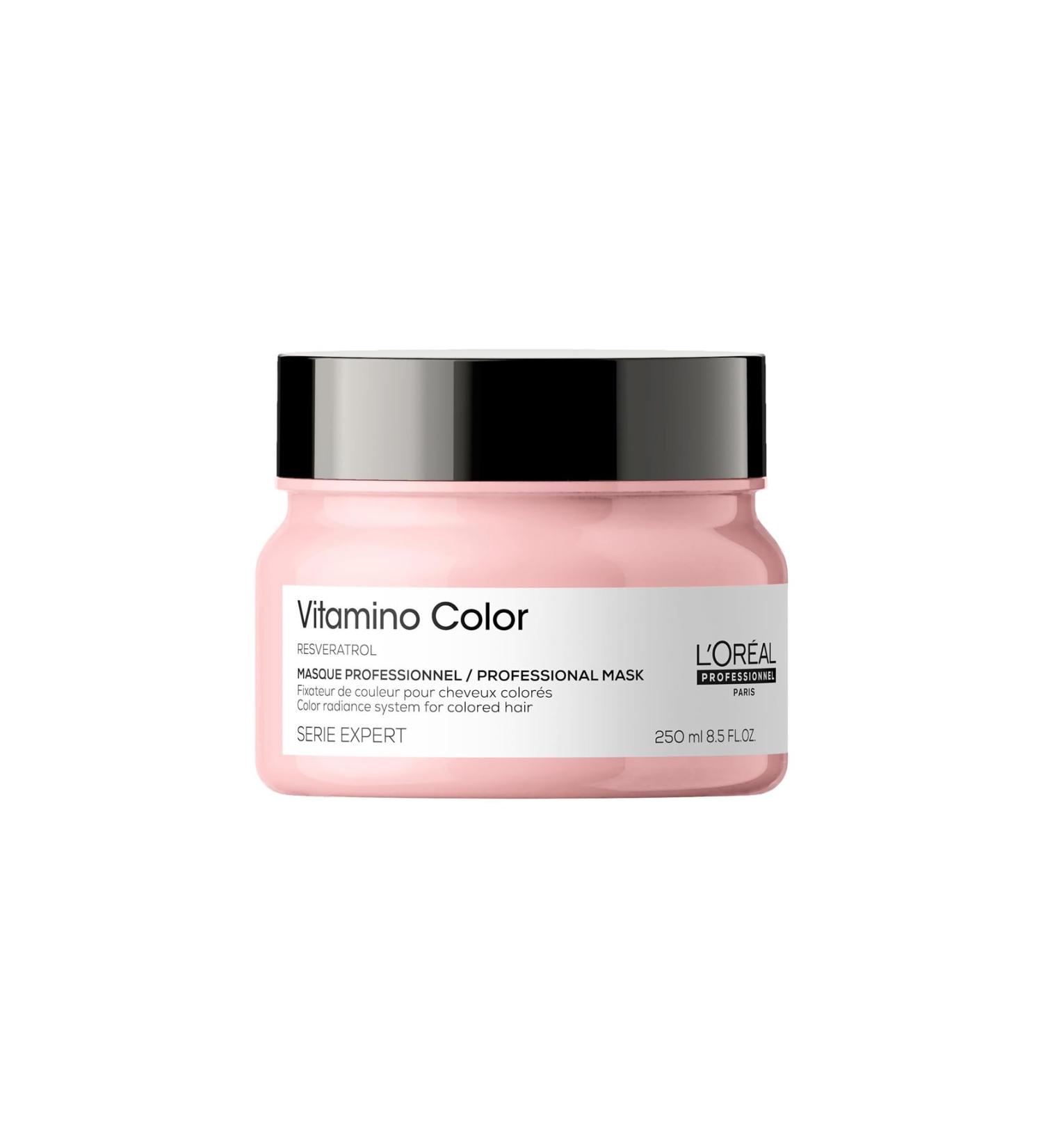 L'Or al Professionnel Serie Expert Vitamino Color Mask 250ml - Travel Size Hair Mask for Color-Treated Hair - International Shipping Available - Buy Online on GoSupps.com