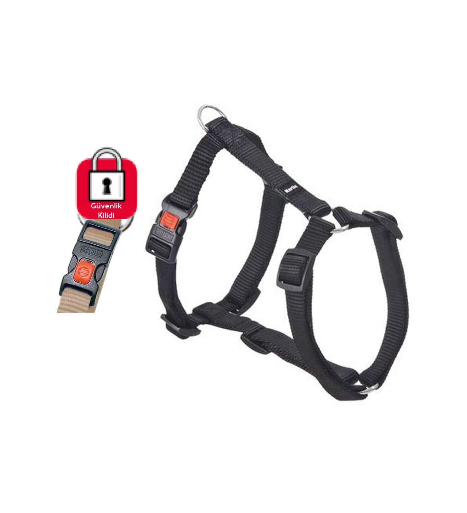 Karlie Art Sportiv Plus Harness - Universal Colors 15mm Width 35-50cm S Black | International Shipping Available - Buy Online on GoSupps.com